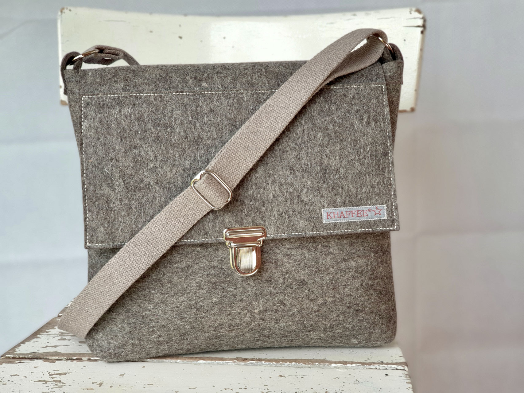 Taschen Hartes Leder Wieder Weich Tasche Aus Filz, Große