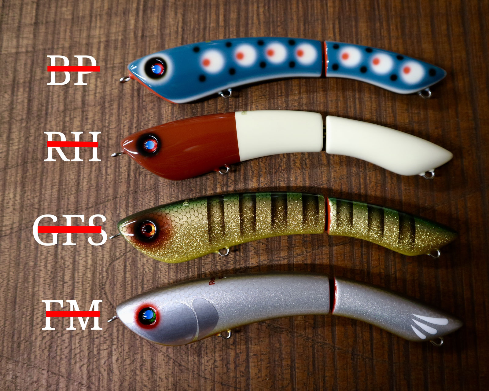 Rever S Craft Minority トップウォーターバスフィッシング