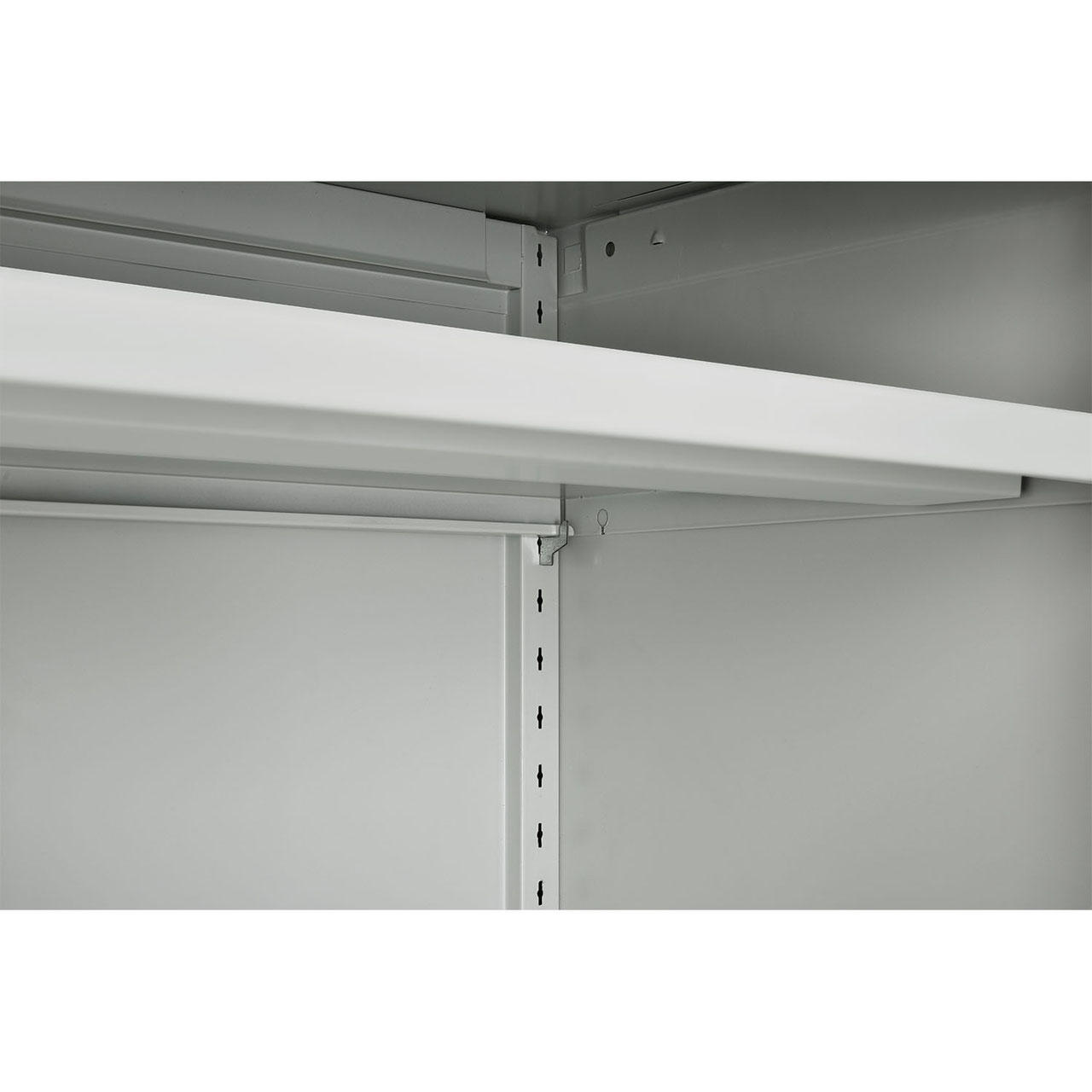 Aktenschrank Büro Office mit zwei Türen aus Metall 90 x 90 cm - Non