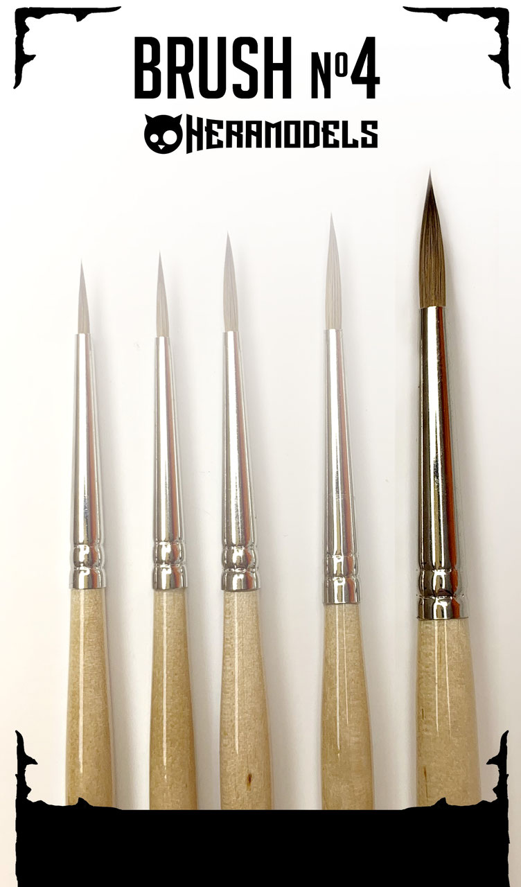 Mr. Brush Round No. 4 Mr.Hobby