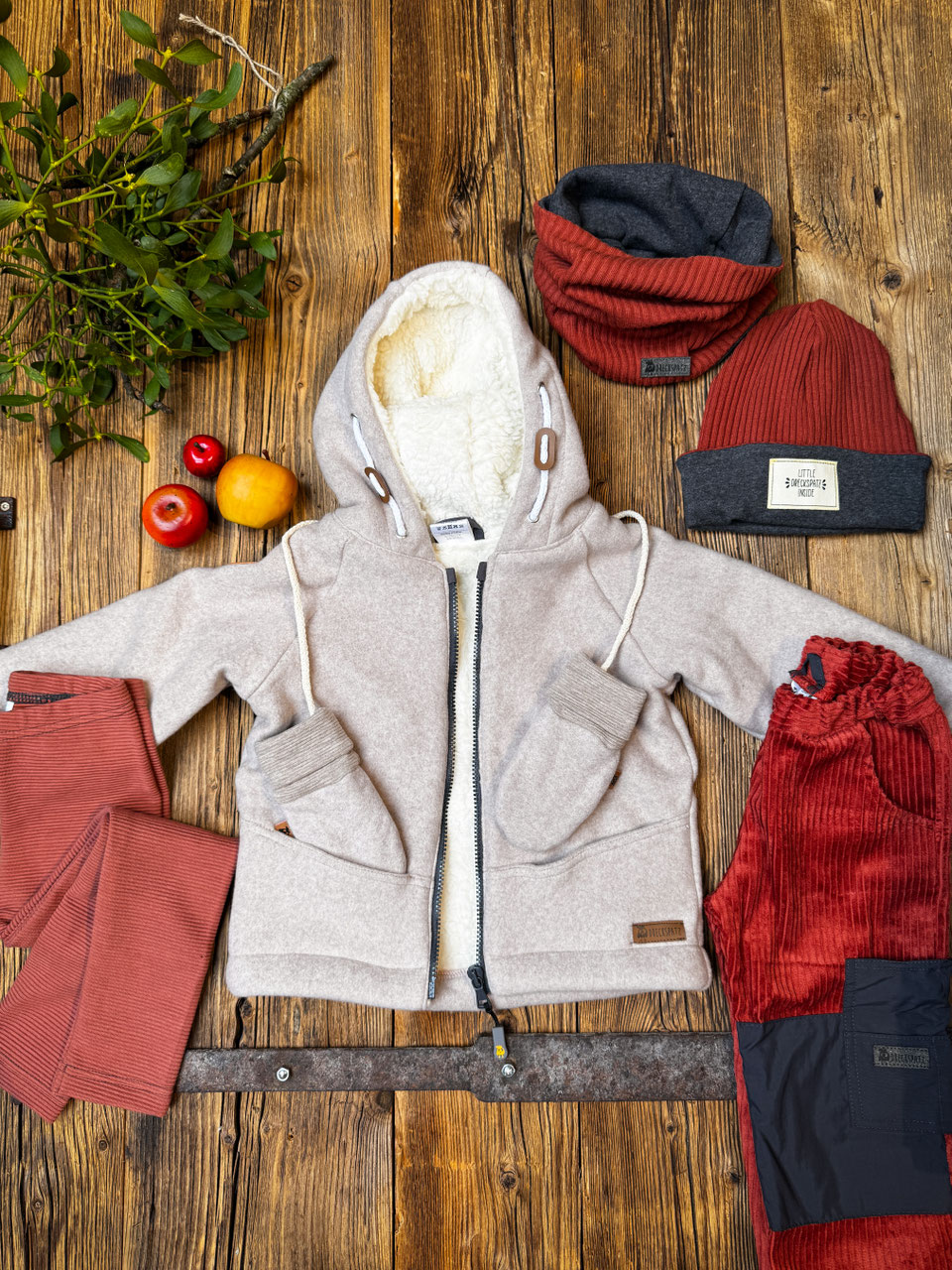 Fleecewesten kurzarm für Babys und Kinder Dreckspatz Shop