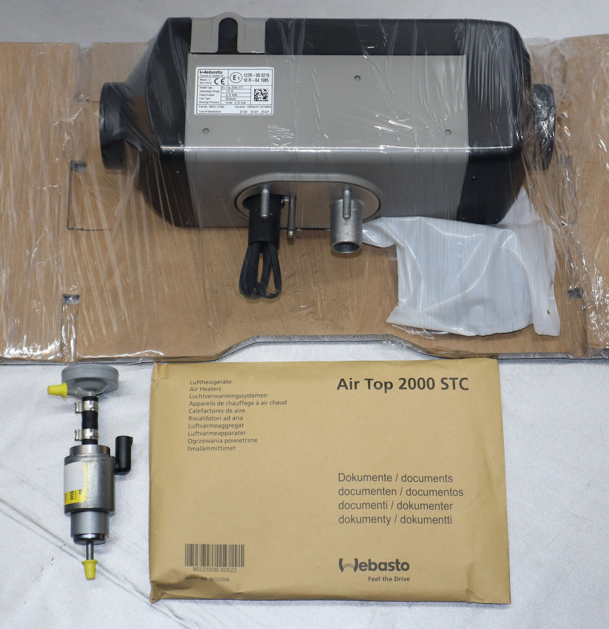 Webasto air top 2000 stc sale