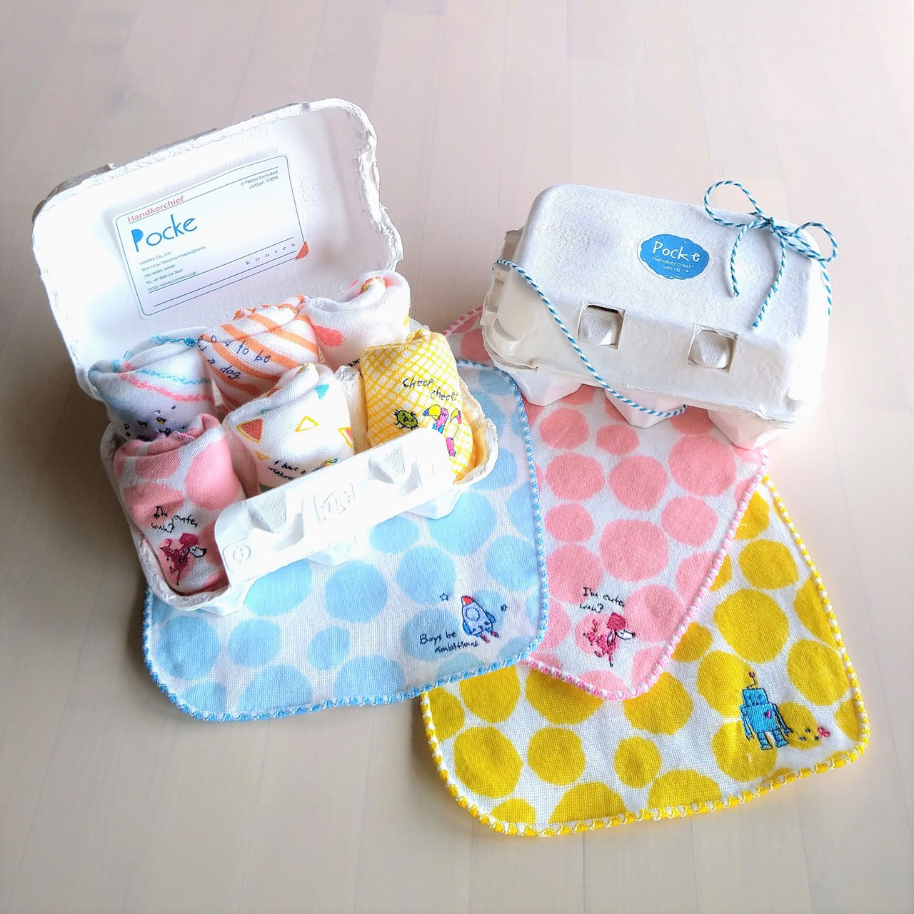 Kidsミニハンカチ・ハングチーフ - cub anton：子供服+生活雑貨+