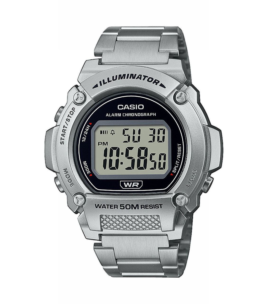 Orologio Uomo Casio Collezione – Quarzo, Con Secondo Fuso, Cronometro, LED E Impermeabile 5 ATM
