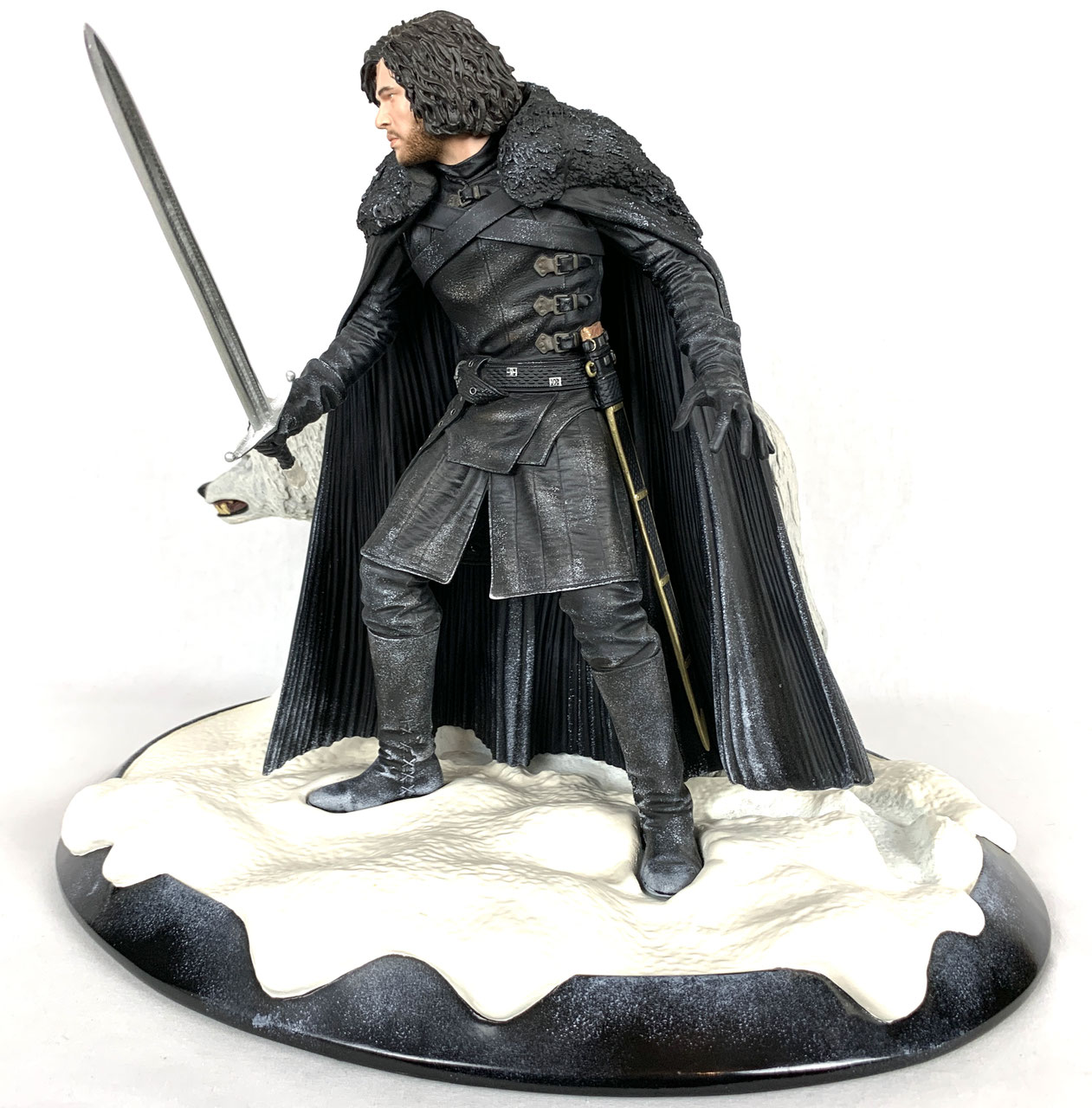 Jon Snow and Ghost 1/6 Deluxe Game of Thrones Resin Statue Dark Horse