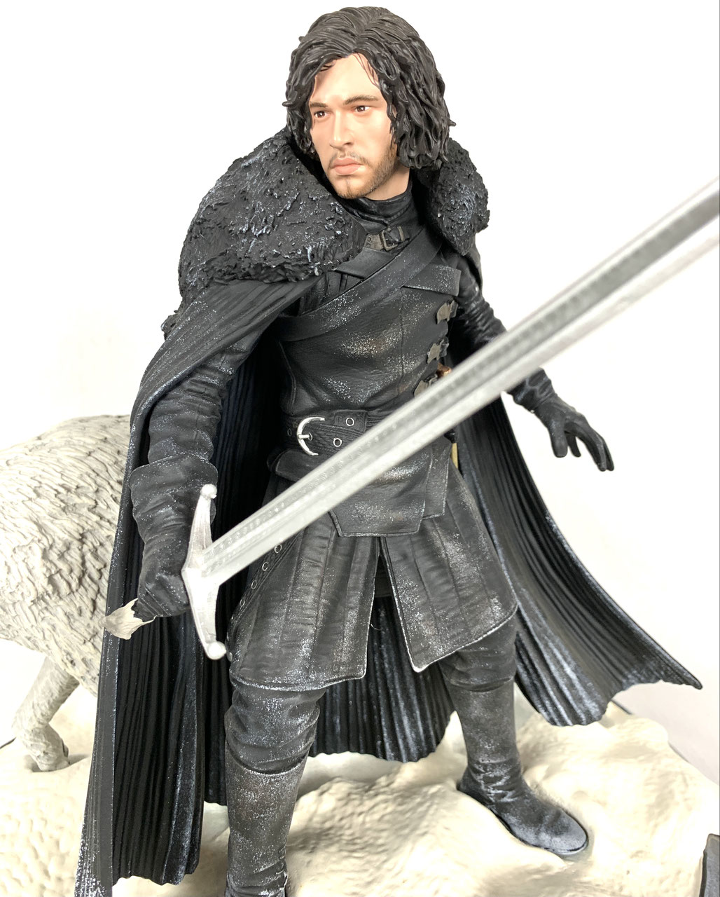 Jon Snow and Ghost 1/6 Deluxe Game of Thrones Resin Statue Dark Horse