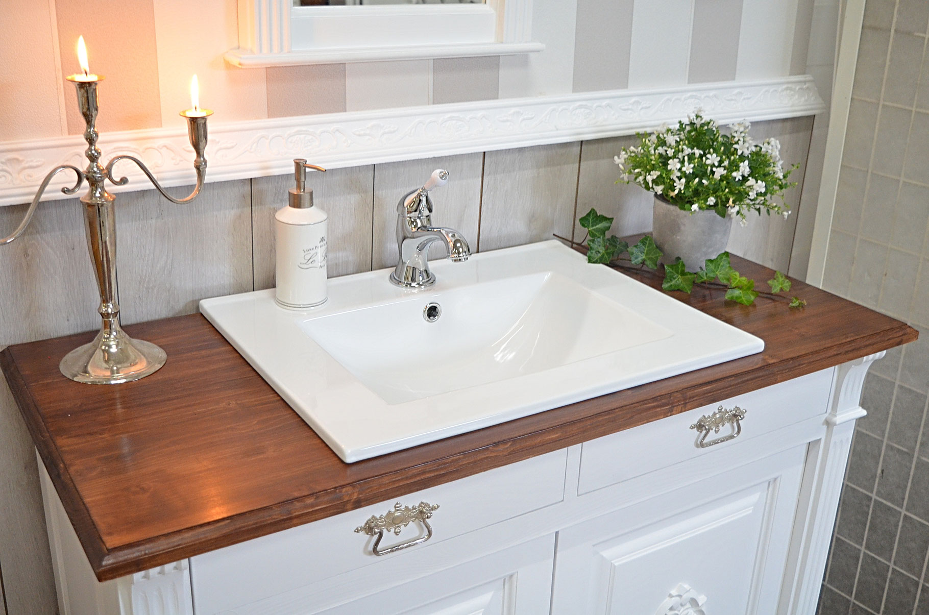 ♥ Große Waschtische & Waschkommoden ♥ - Land & Liebe Badmöbel Landhaus