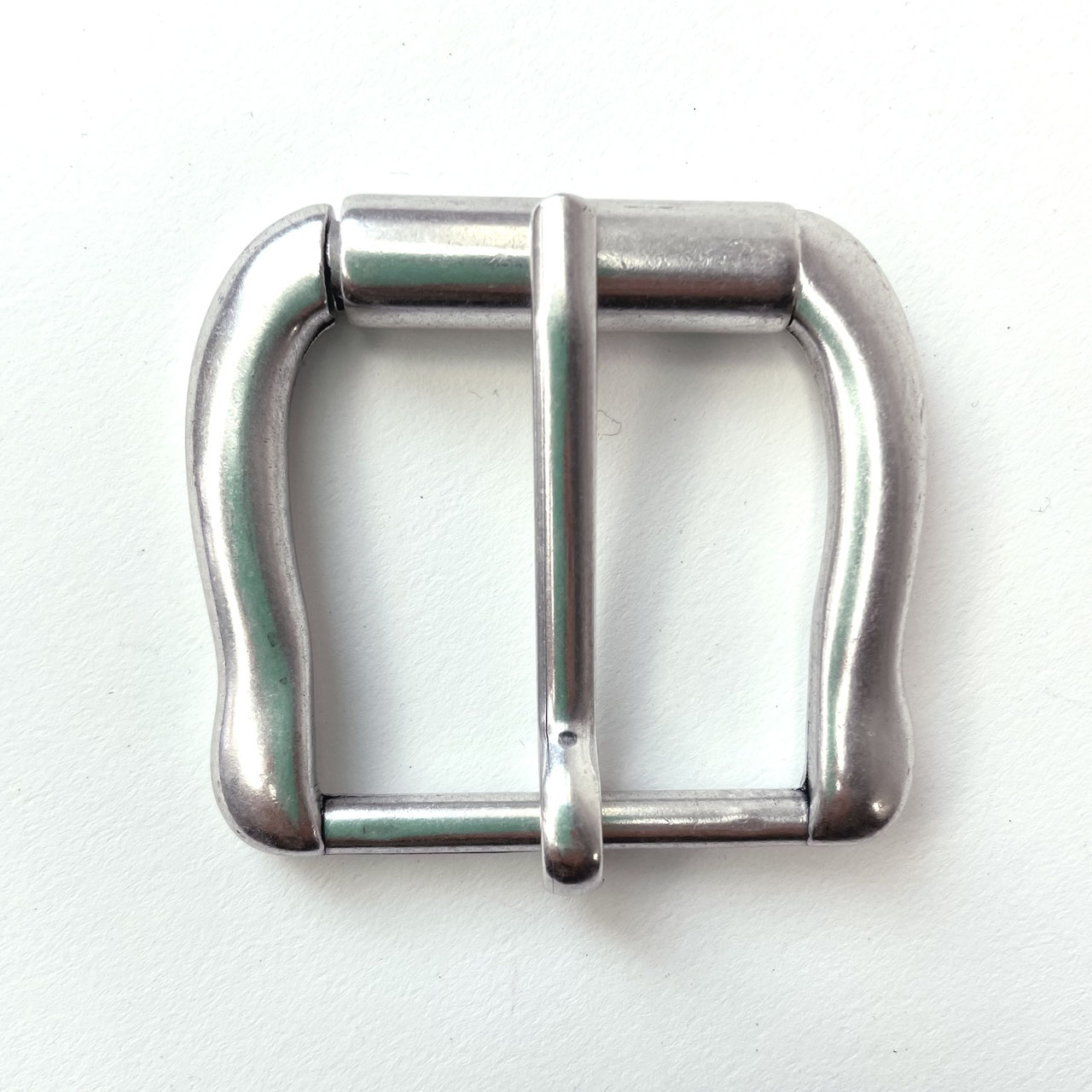 Confezione Da 4 Fibbie A Rullo In Lega Di Zinco, Larghezza 38 Mm, Per Cinture, Borse E Progetti Fai Da Te - Argento