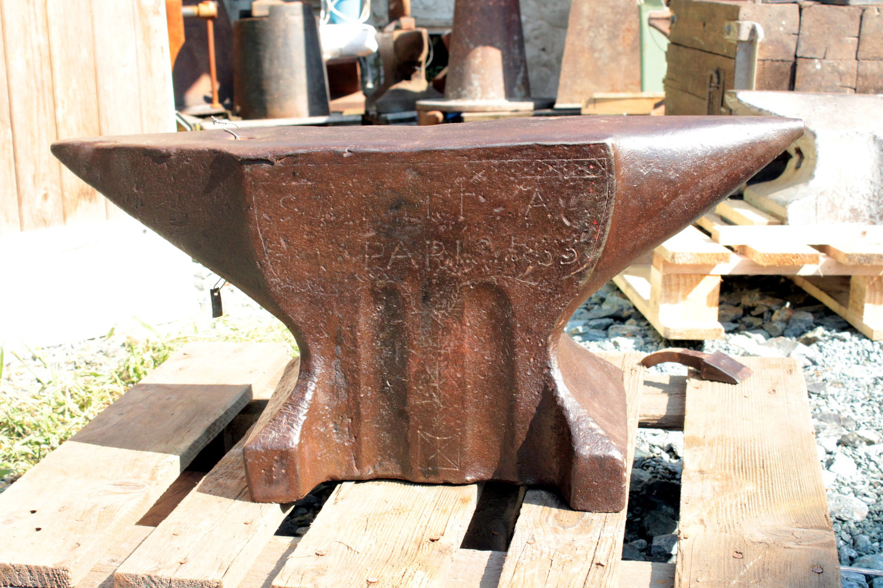 ANTIQUE ANVILS blacksmith anvils paradise by Emerald Koch