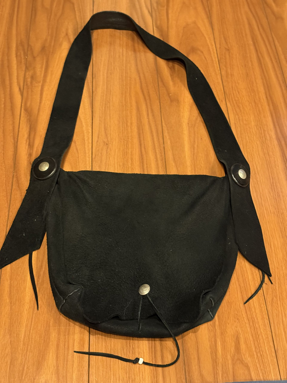 イーグル様　ディアスキン巾着　黒 イーグル様 ディアスキン巾着 黒 THE FLAGSHIP】ディアスキン