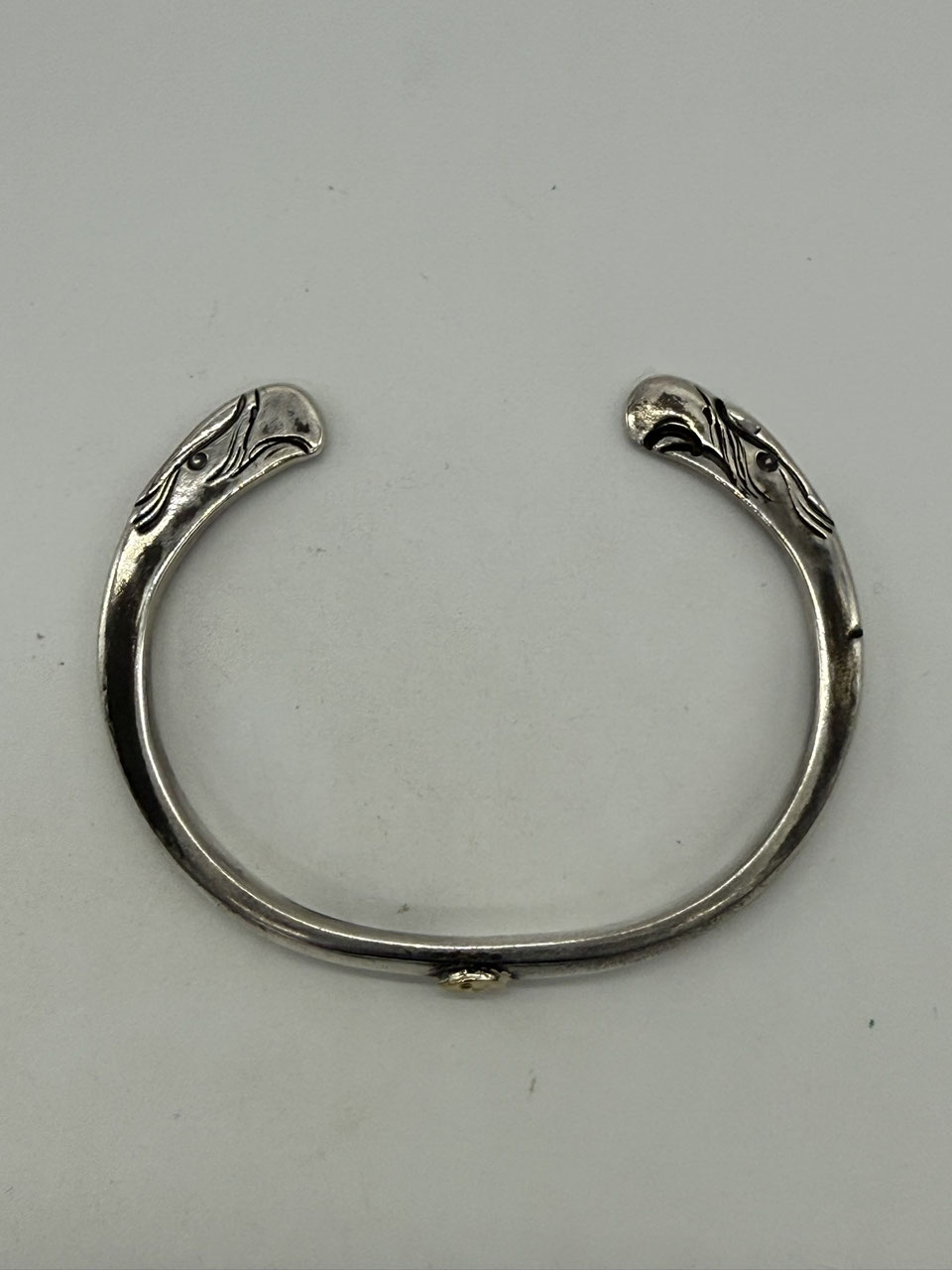 ゴローズ　平打ちブレス　イーグルメタル　S イーグルキャピタルワン ゴローズ 平打ちブレス イーグルメタル S イーグルキャピタル