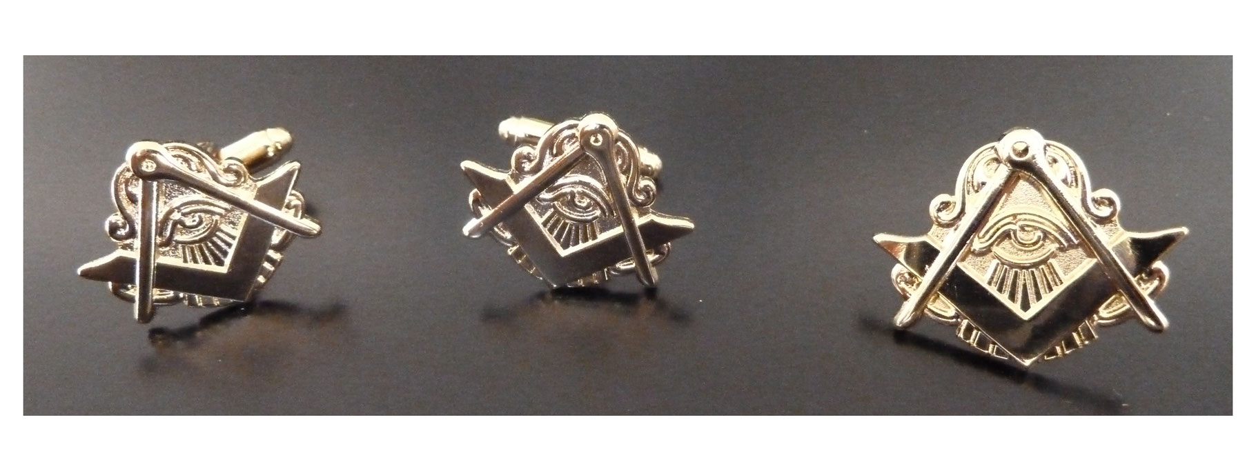 Boutons De Manchette Maltais / Croix De Malte / Chevaliers De