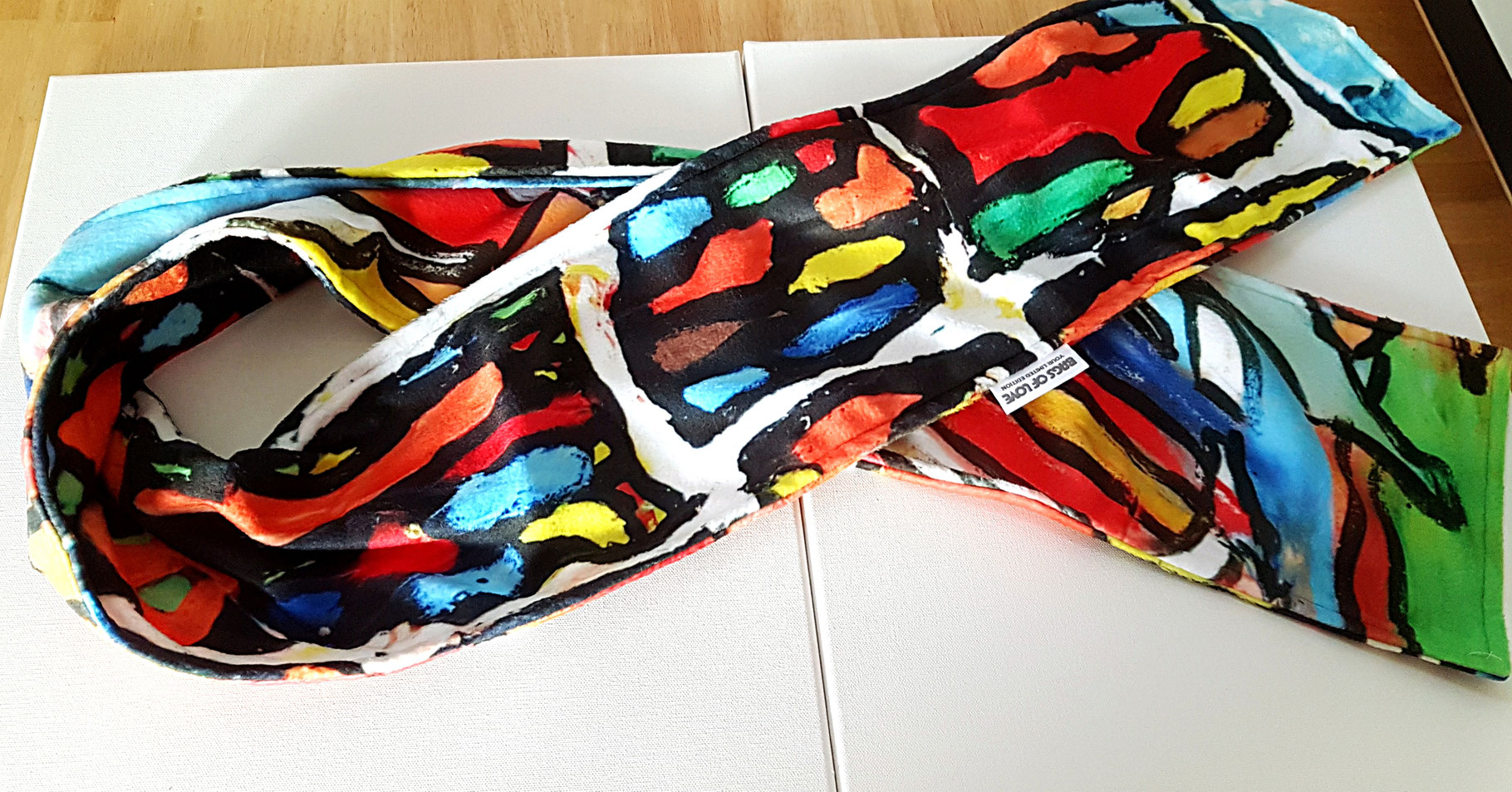 Ledergürtel und andere Accessoires mit meinen Bildern bedruckt; mit