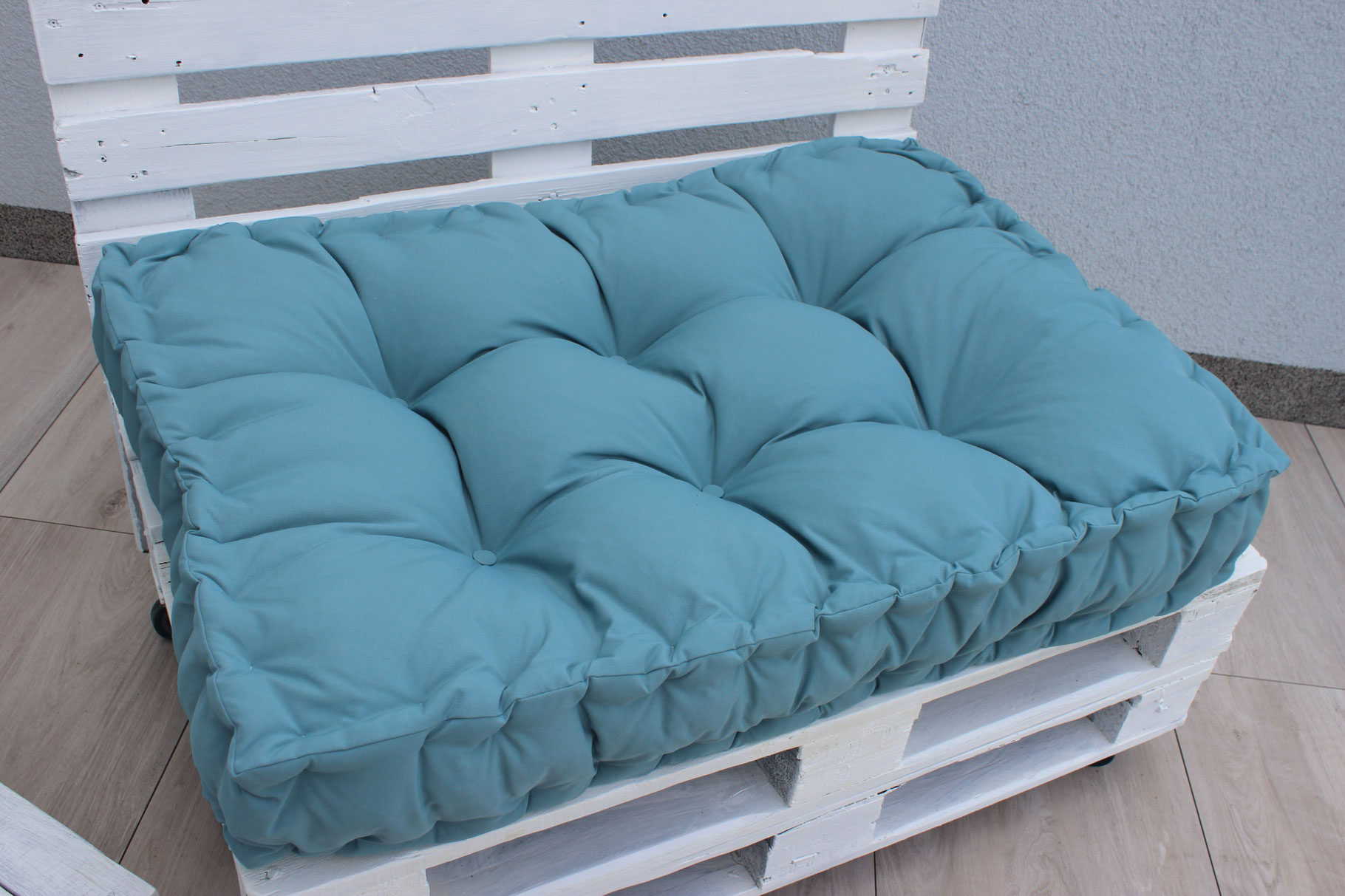 Outdoor Handmade Cushions Auflagen Nach Mass Matratzenkissen sitzkissen bodenkissen kissen auflage outdoor 50x50x10cm yucatan grün. outdoor handmade cushions auflagen