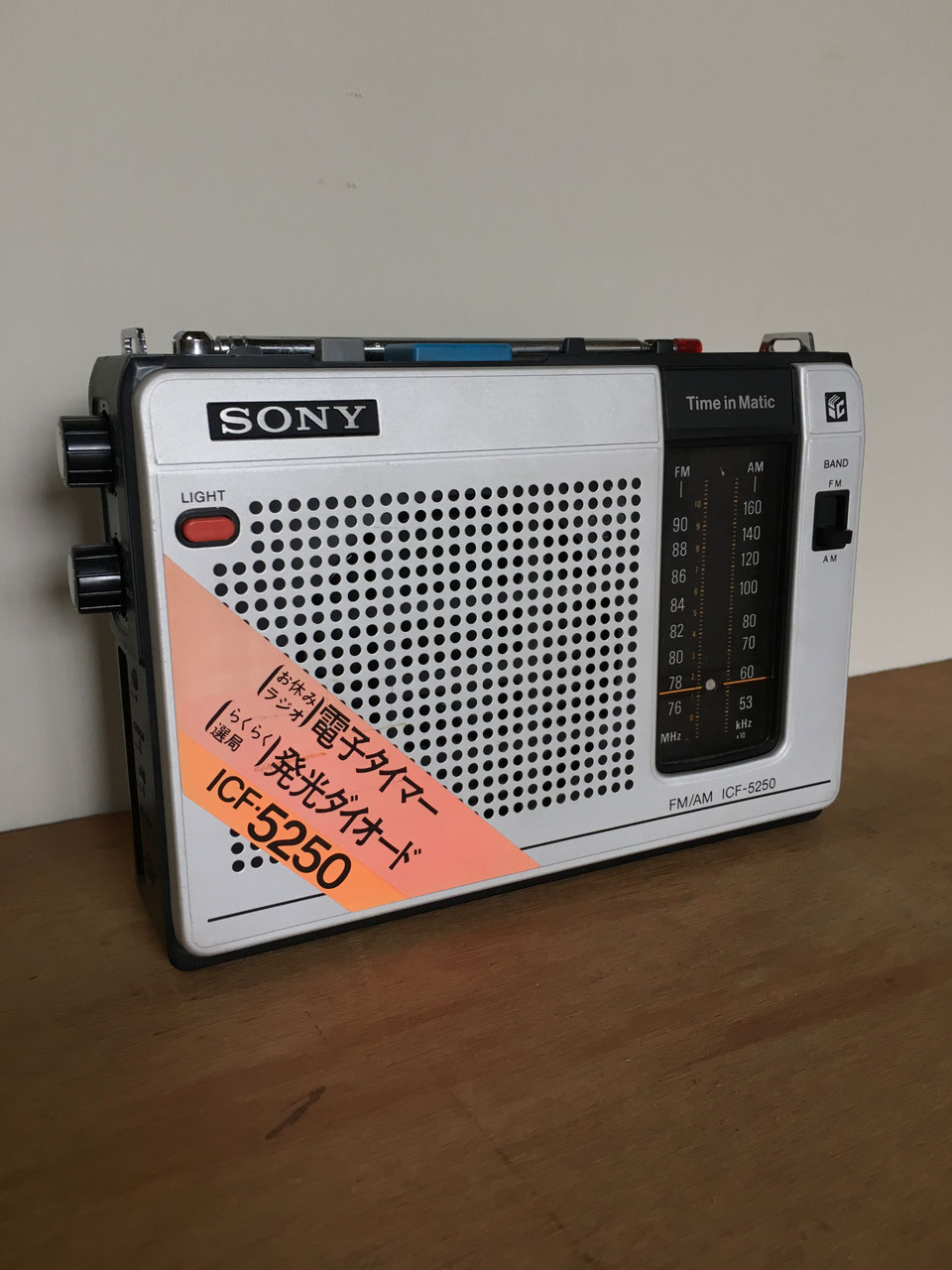 SONY トランジスタラジオ ブルー レトロ オンライン ショッピ