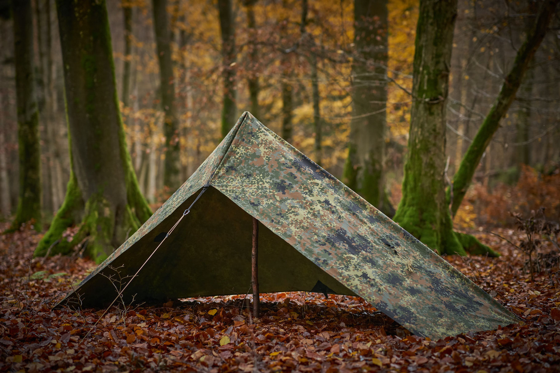 Penta-Mid, Camo-DCF - Tarp-System, canvas, Cubenfiber, Silpoly