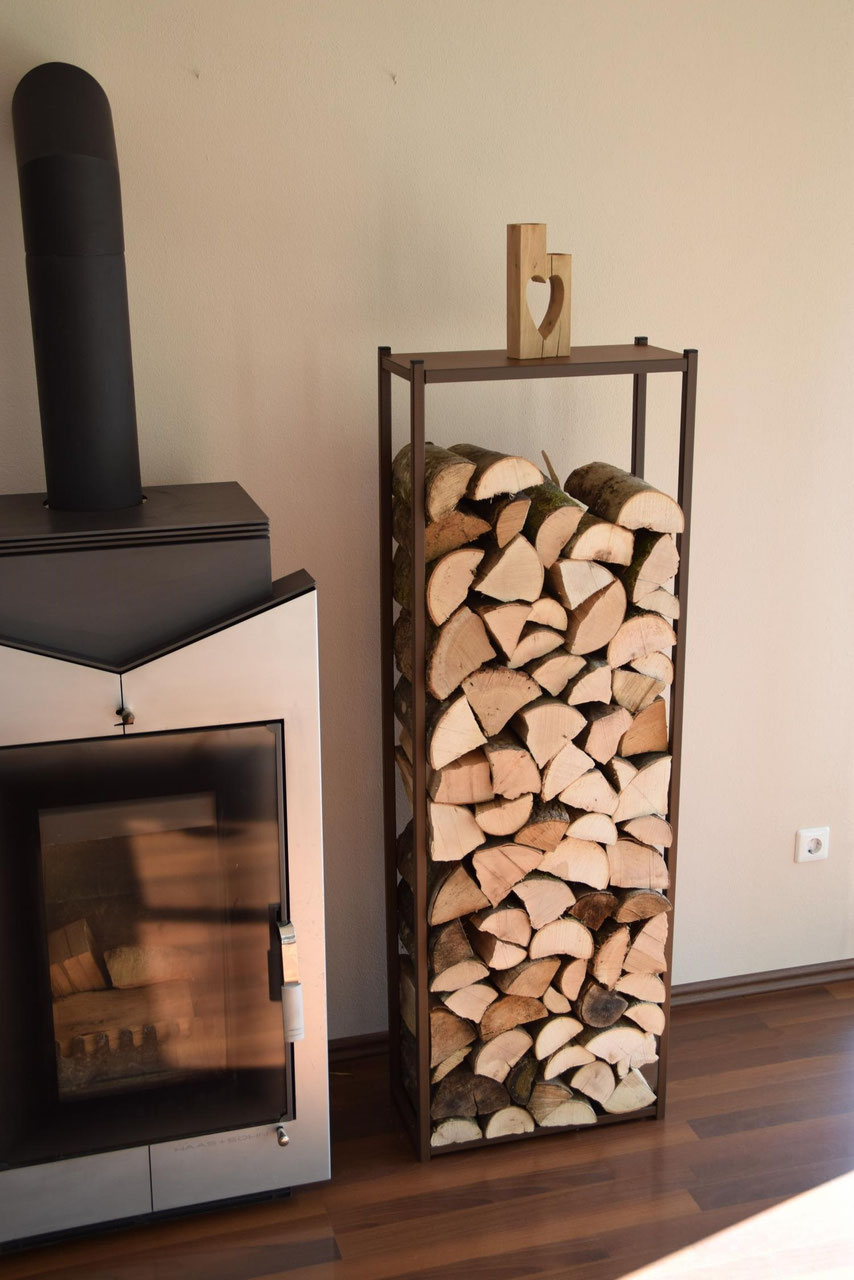 Kaminholzregale, Kaminholzregale Innenbereich - metallmoebel24