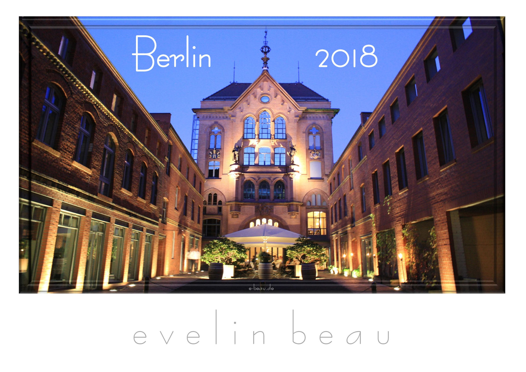 Kalender Berlin - Eine faszinierende Bilderreise durch Berlin,  mit 