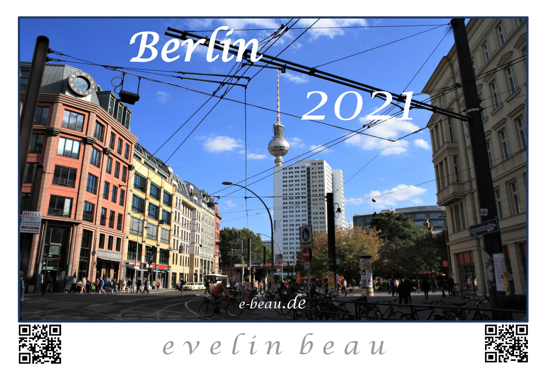Kalender Berlin - Eine faszinierende Bilderreise durch Berlin,  mit 
