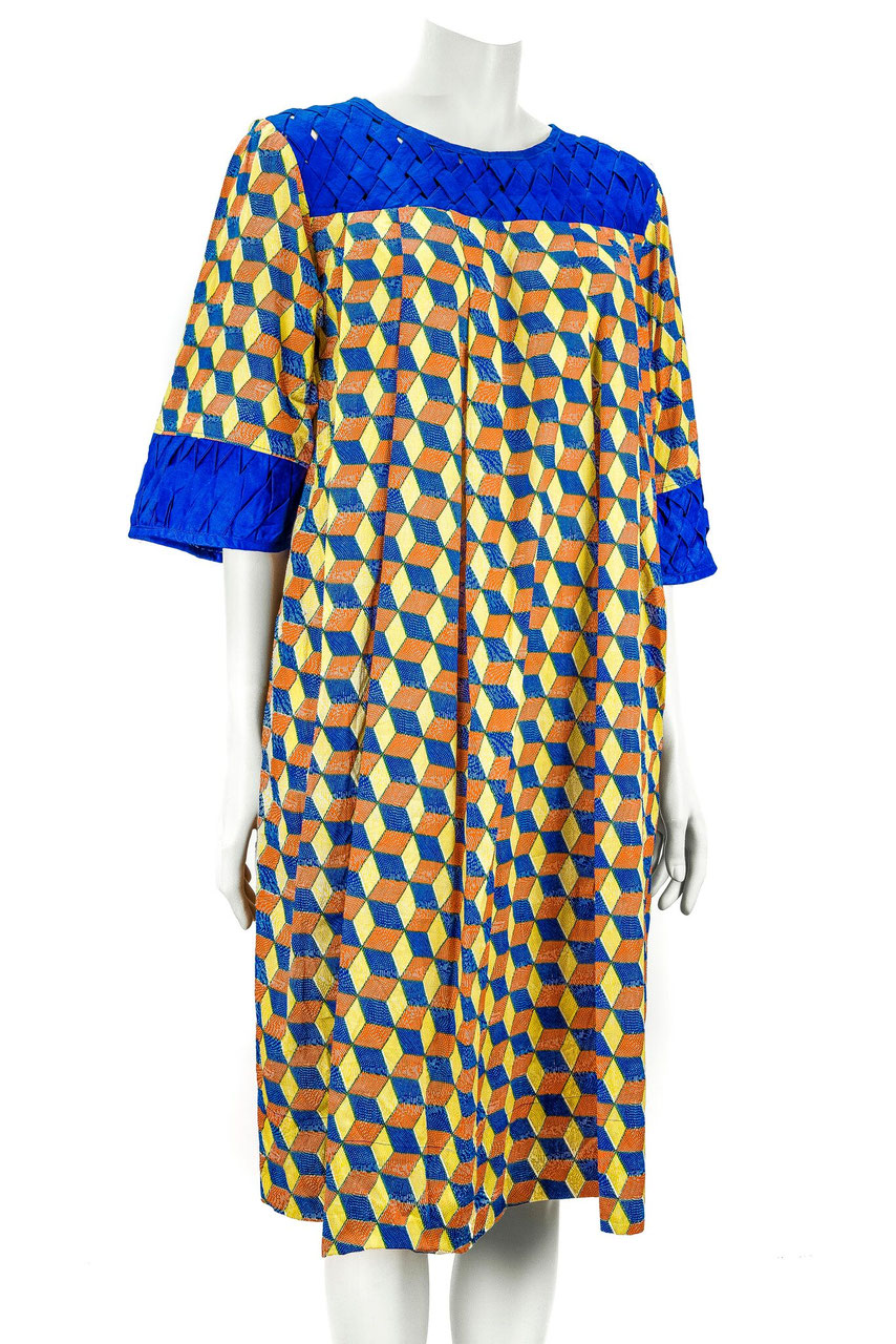 Robe Pagne Kaba Fa4155