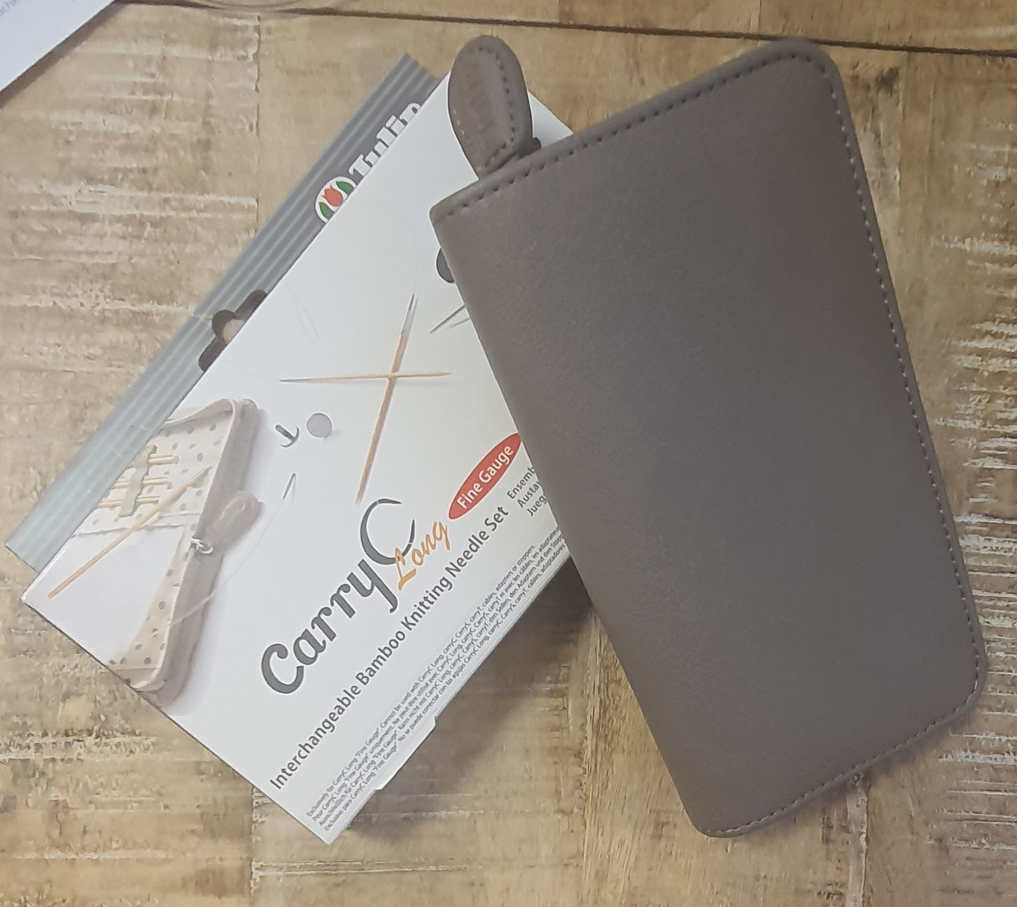 Tulip KS-800800 Aiguilles à Tricoter, Bambou, Beige, 80 Cm X 8 Mm