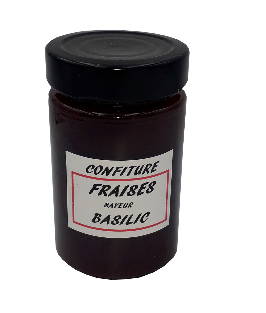 CONFITURE fraise saveur basilic Les senteurs du soleil