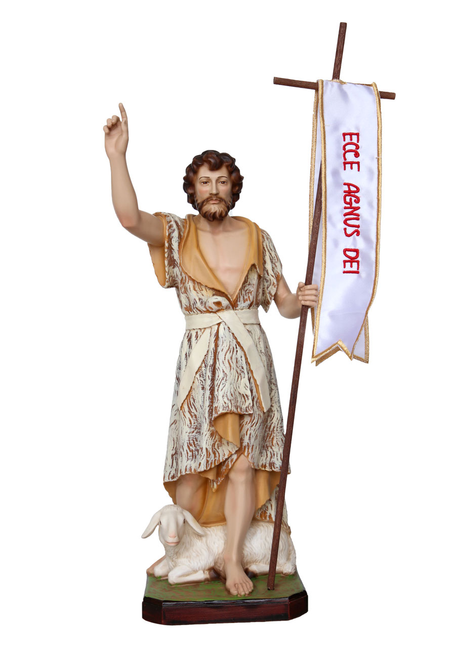 Saint John the Baptist statue - Religious statues