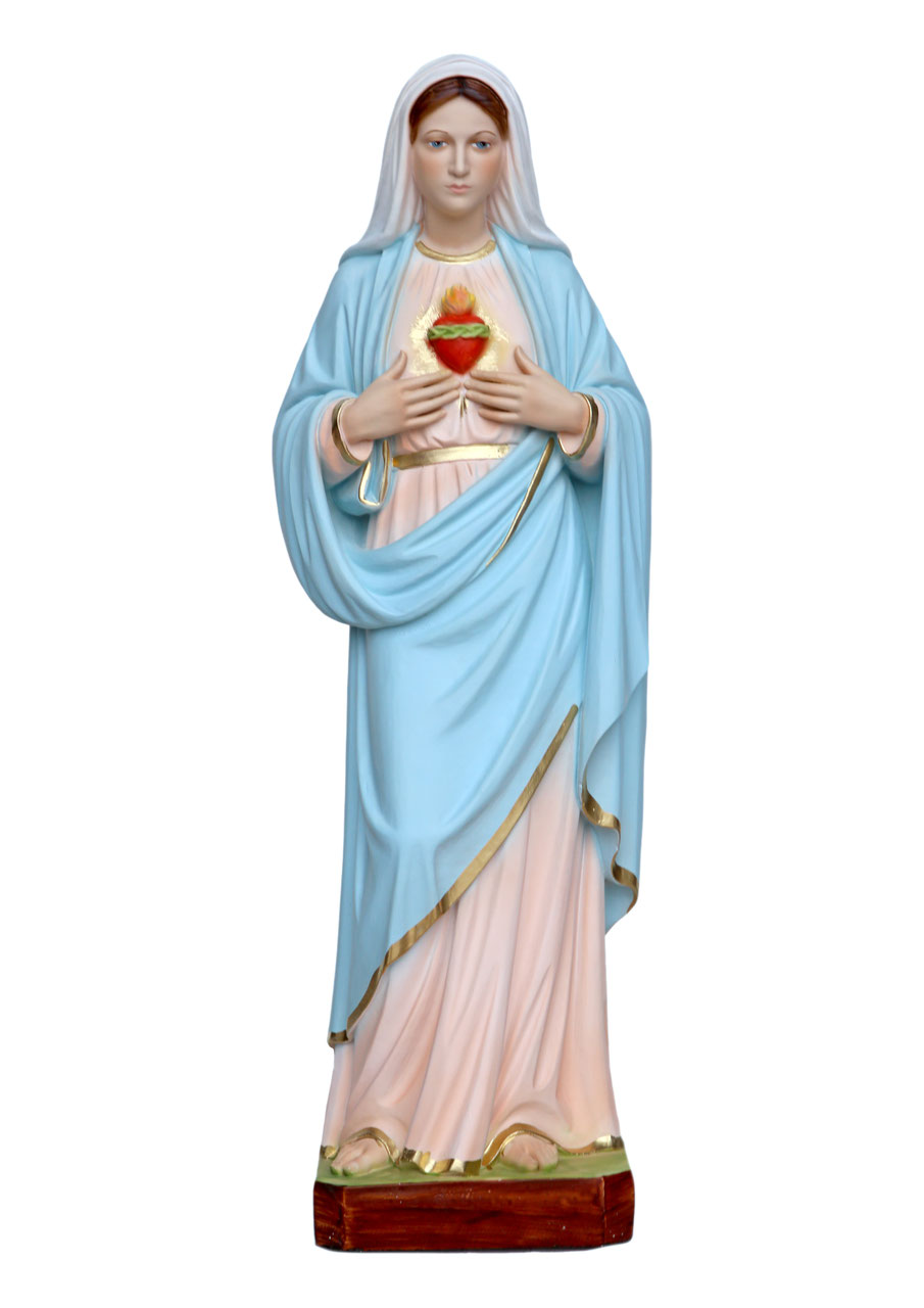 Immaculate Heart of Mary 像 約20cm Immaculate Heart of Mary 像 約20cm