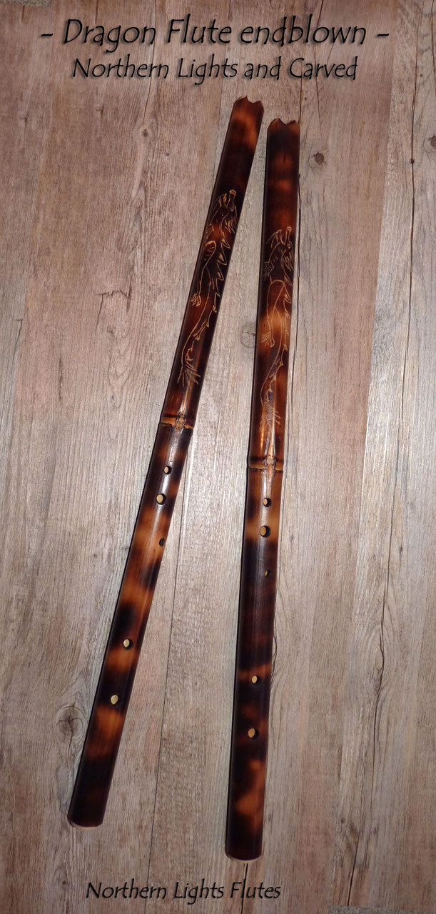 Dragon Flute, Dragon Flute endblown (NEU!) und Kokin endbl. Flute www