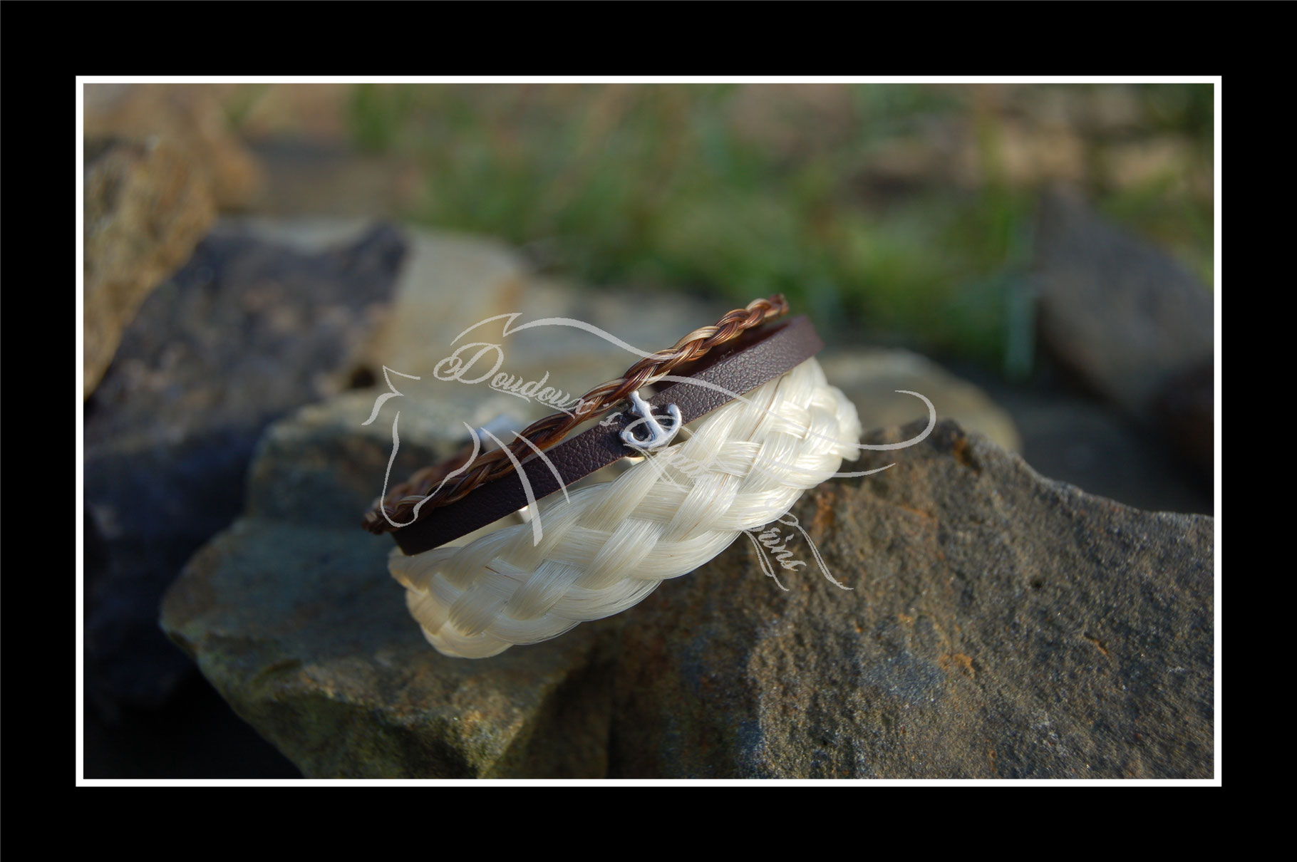 Frontal élégant Pour Cheval - 5 Rangs, Cuir Et Cristal, Style