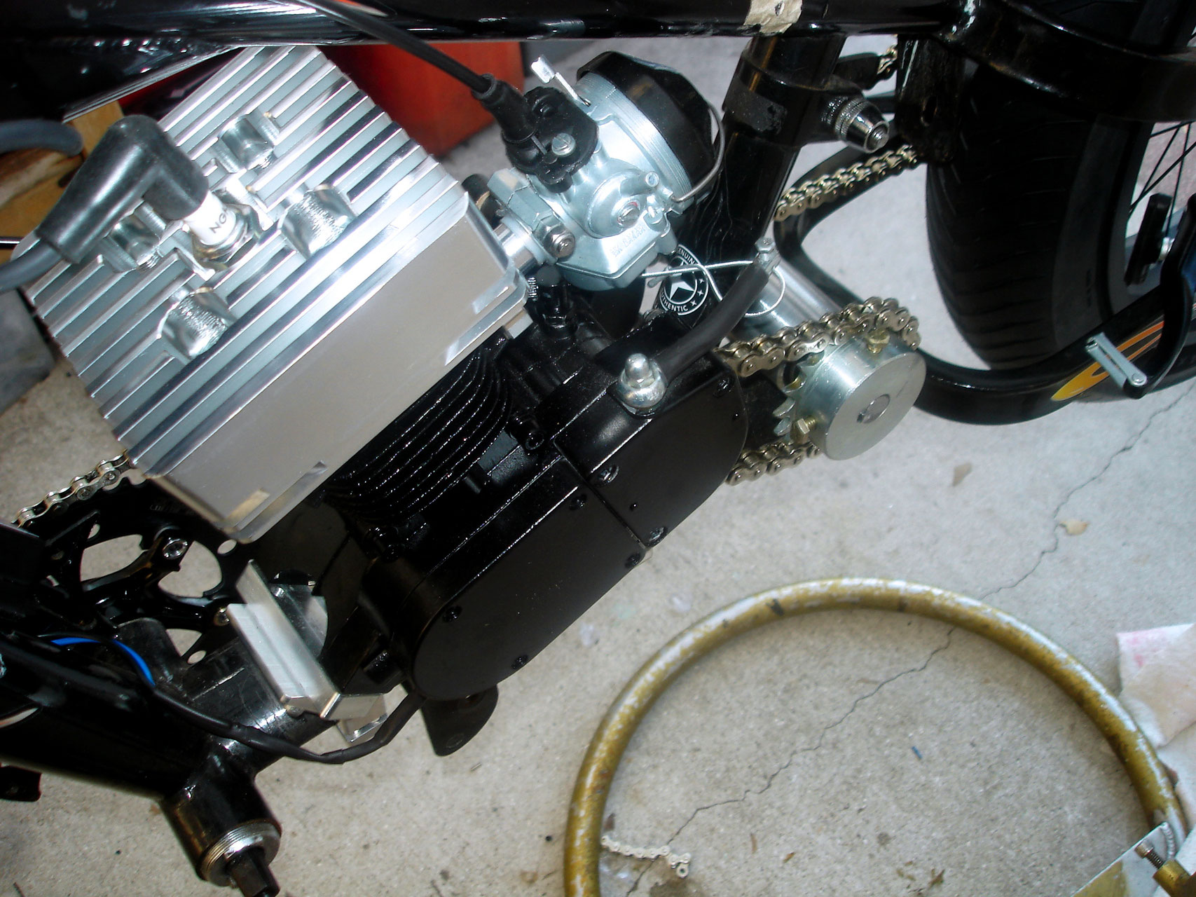 HIGH COMPRESSION HEAD for 2 STROKE MOTOR - PedalChopper HIGH COMPRESSION HEAD for 2 STROKE MOTOR - PedalChopper