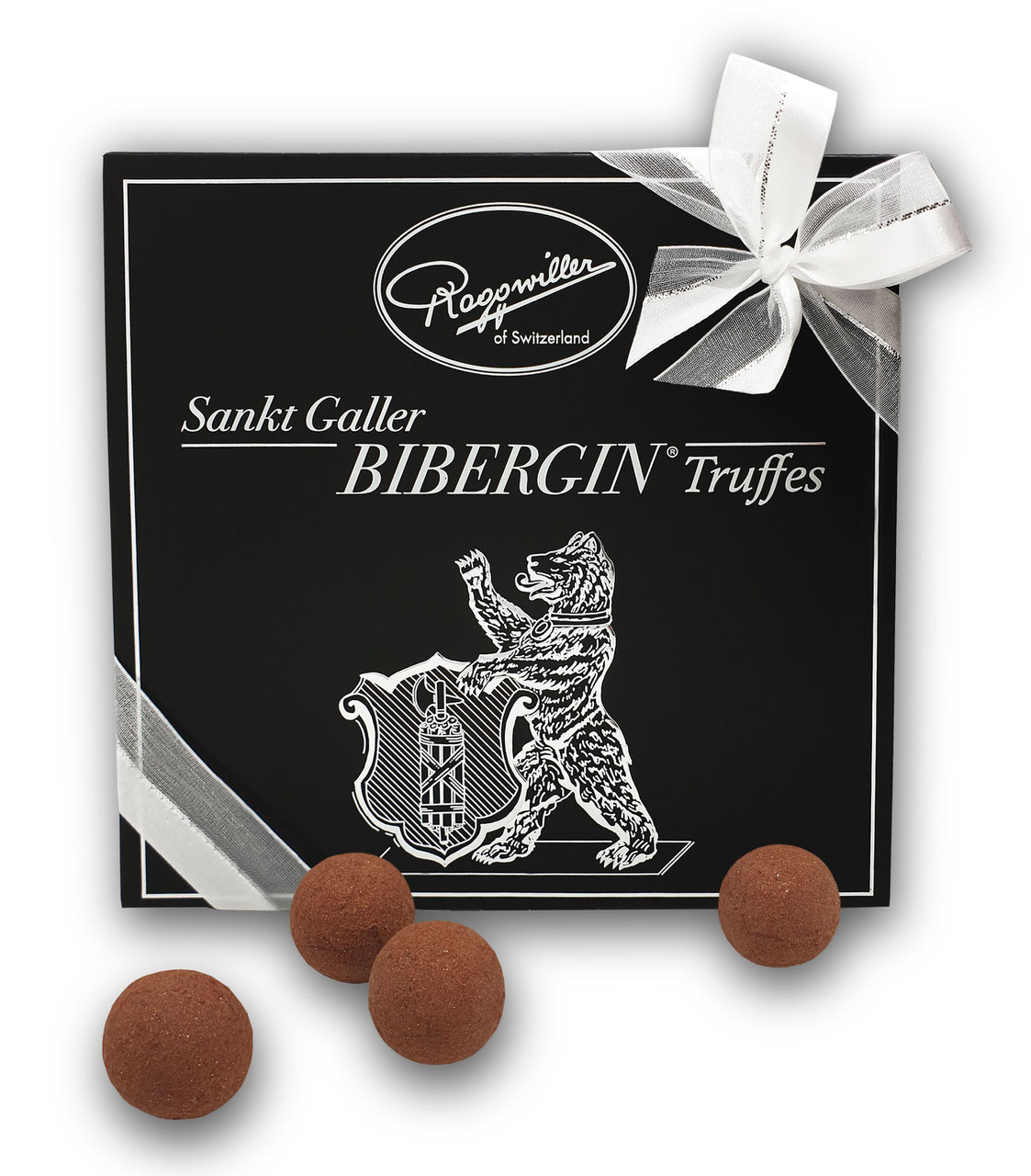 Sankt Galler BIBERGIN® Truffes - Confiserie Roggwiller St. Gallen