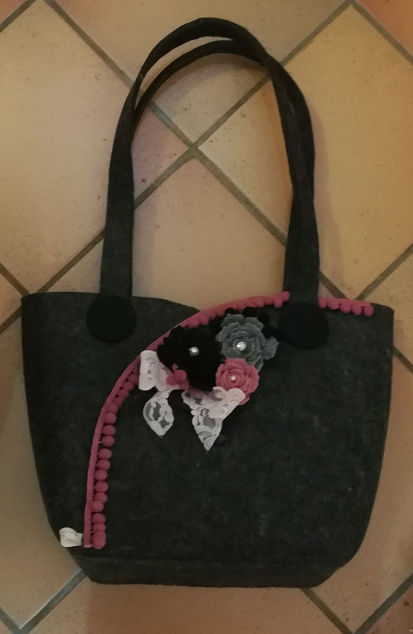 Feltro Fare Borse Di Stoffa Borsa Di Feltro Benvenuti Su