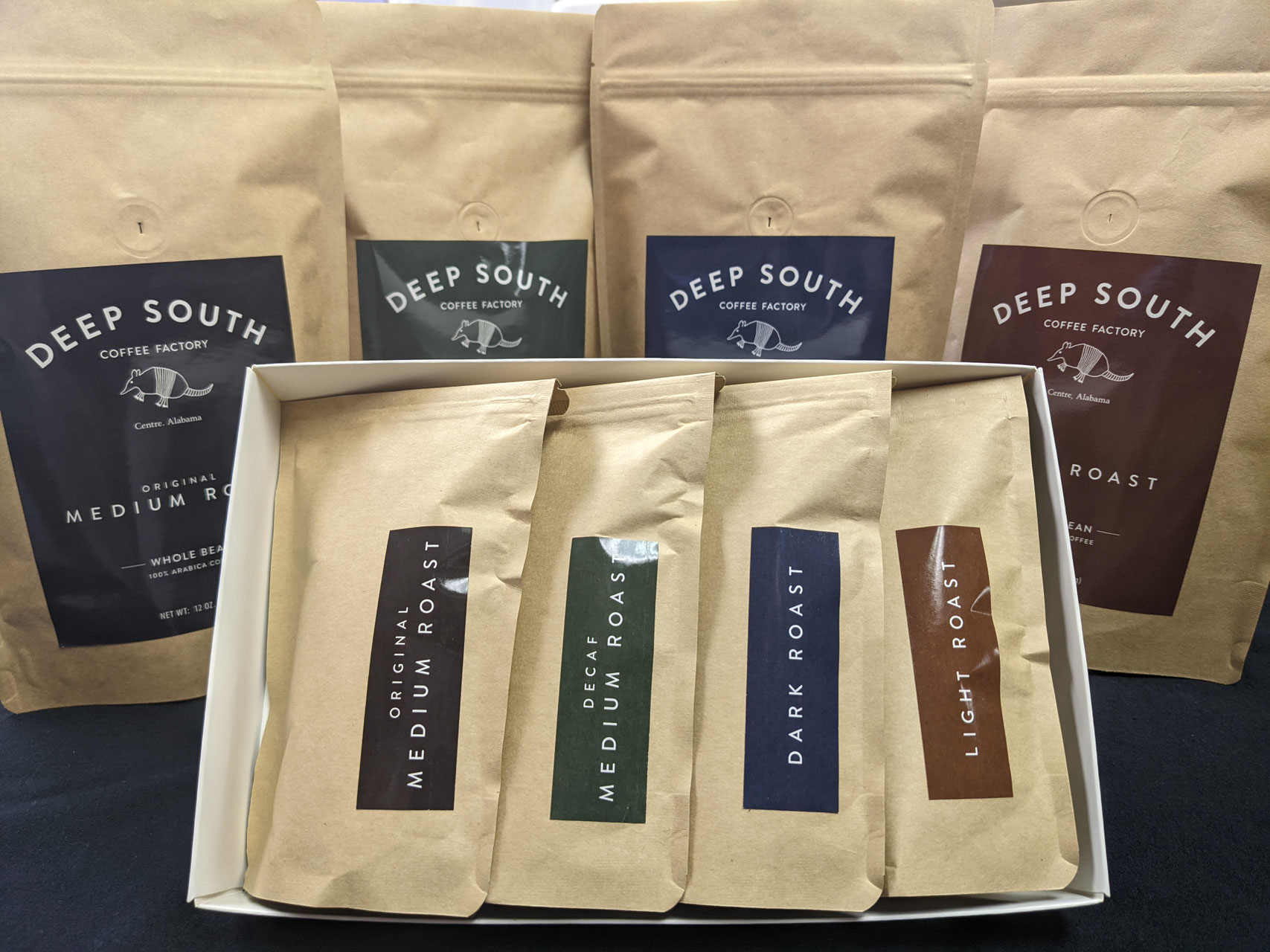 2 Ground Coffee Gift Sets with Priority Shipping Included