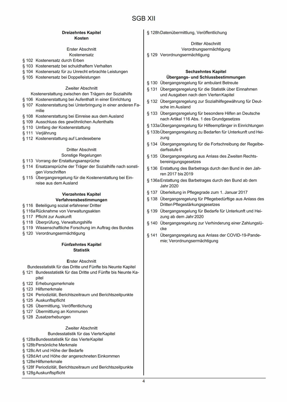 SGB XII Gesetzestext mit Verordnungen als Buch - Ditschler