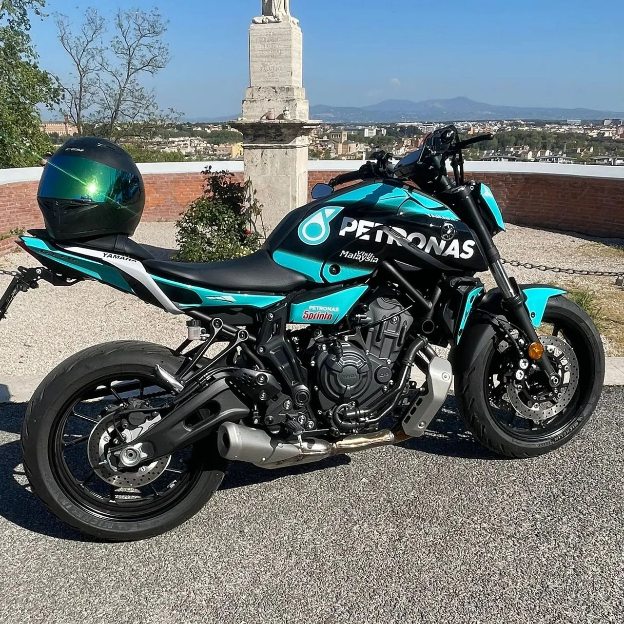 オートバイ ハンドルバーフロントバッグ ヤマハ用 MT03 MT10 MT