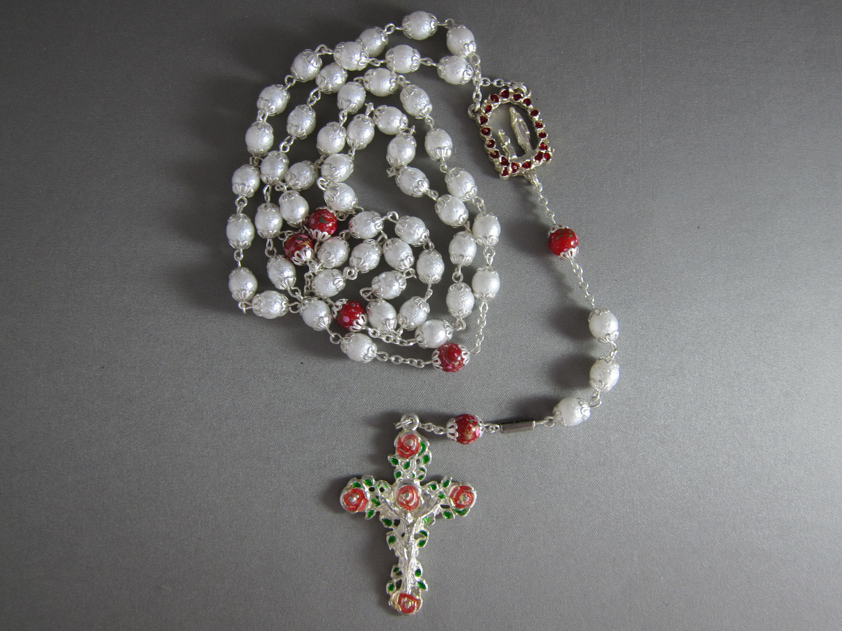 ロザリオ イタリア 2つまとめて イタリアサン・ピエトロ寺院ロザリオ