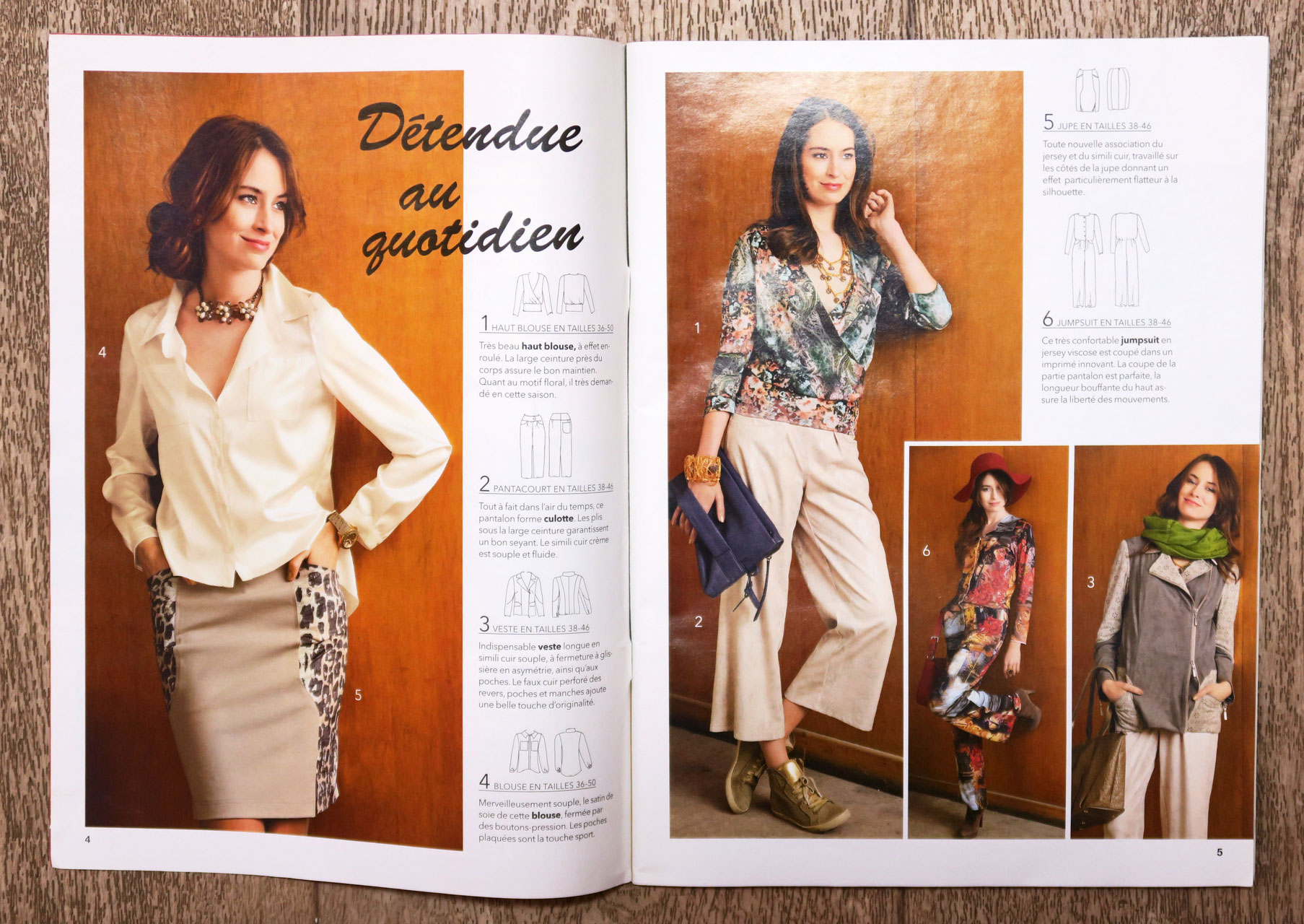 Magazine De Mode Coutur Elena - Grandes Tailles Printemps-Été 2004 - Occasion
