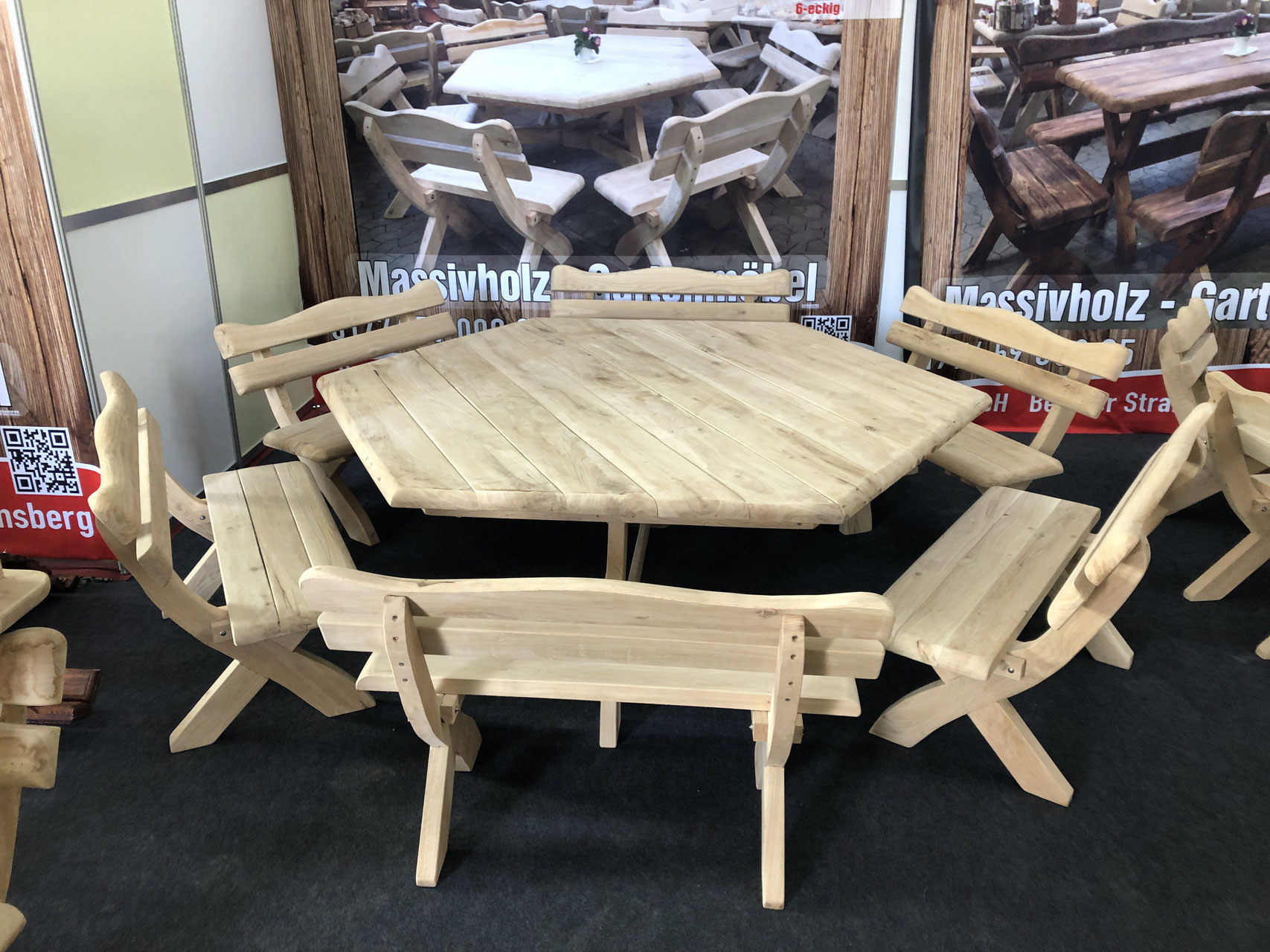 Gartenmobiliar Eiche Massivholz Gartenmobel Freyer Hlr Gmbh