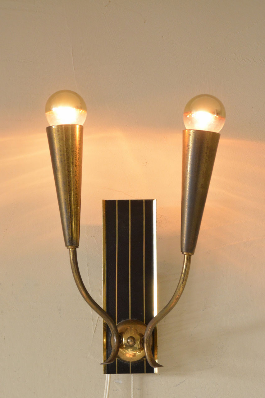 Wall light torch, 50s Lichtkringen.nl