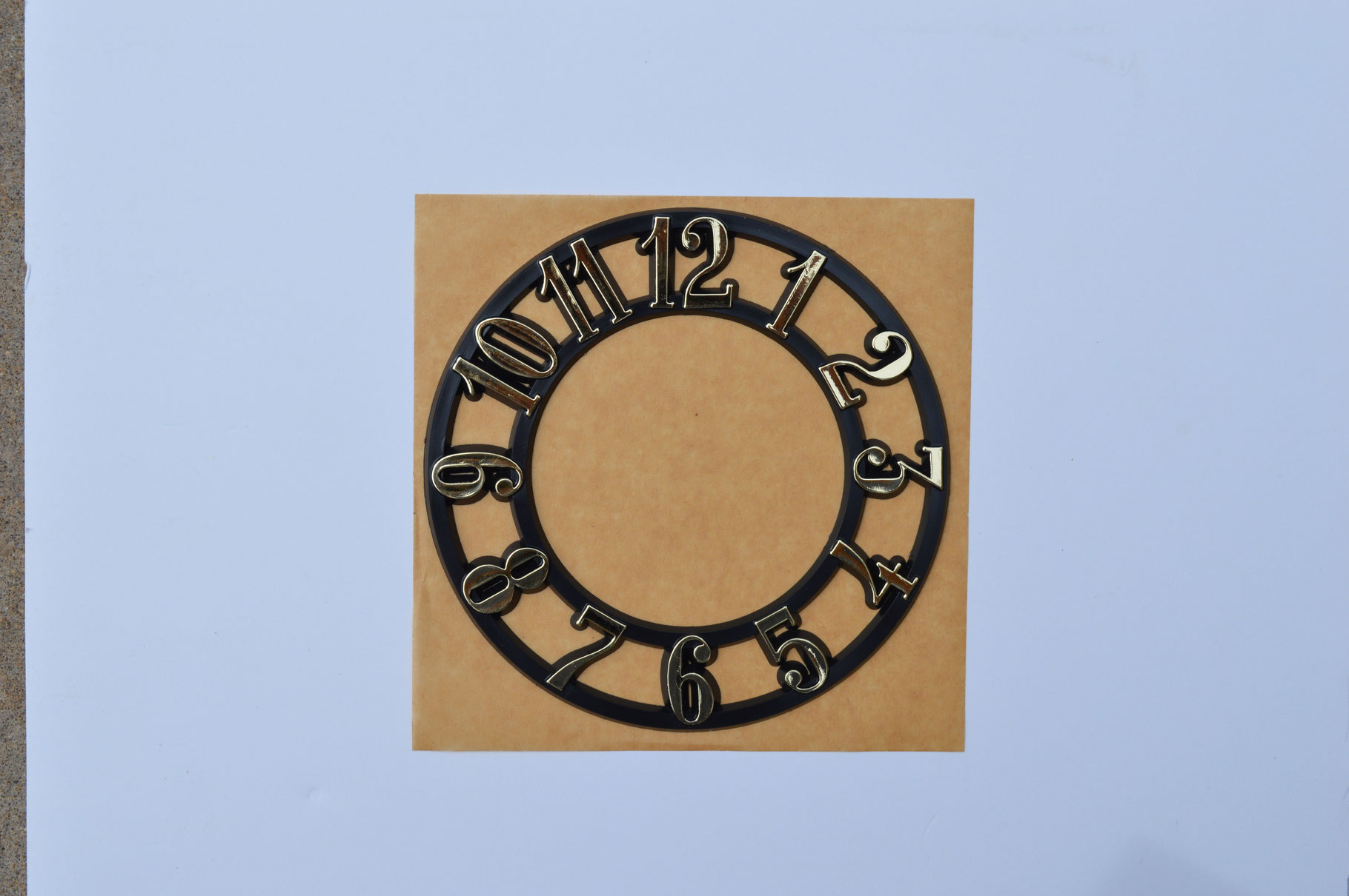 Clock Numbers and SelfAdhesive Dials Schlabaugh & Sons