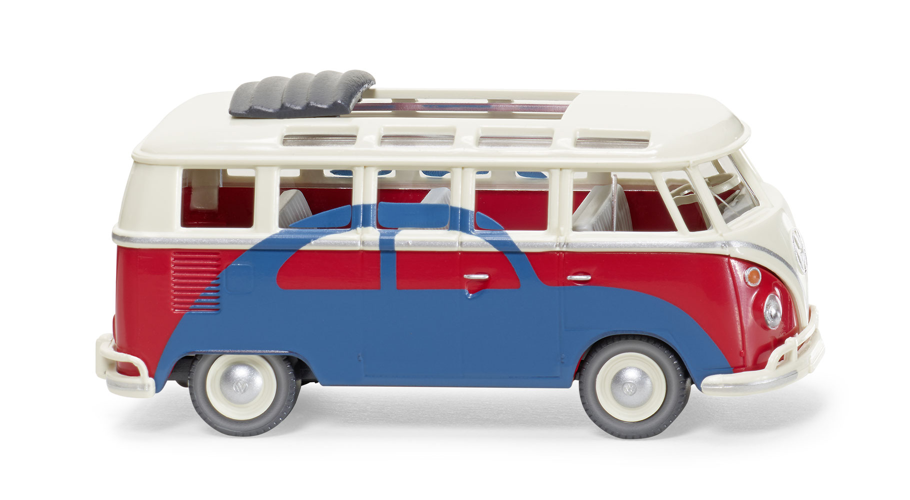 TOP Wiking Sondermodell VW T1 Doppelkabine weinrot TOP Wiking Sondermodell VW T1 Doppelkabine weinrot