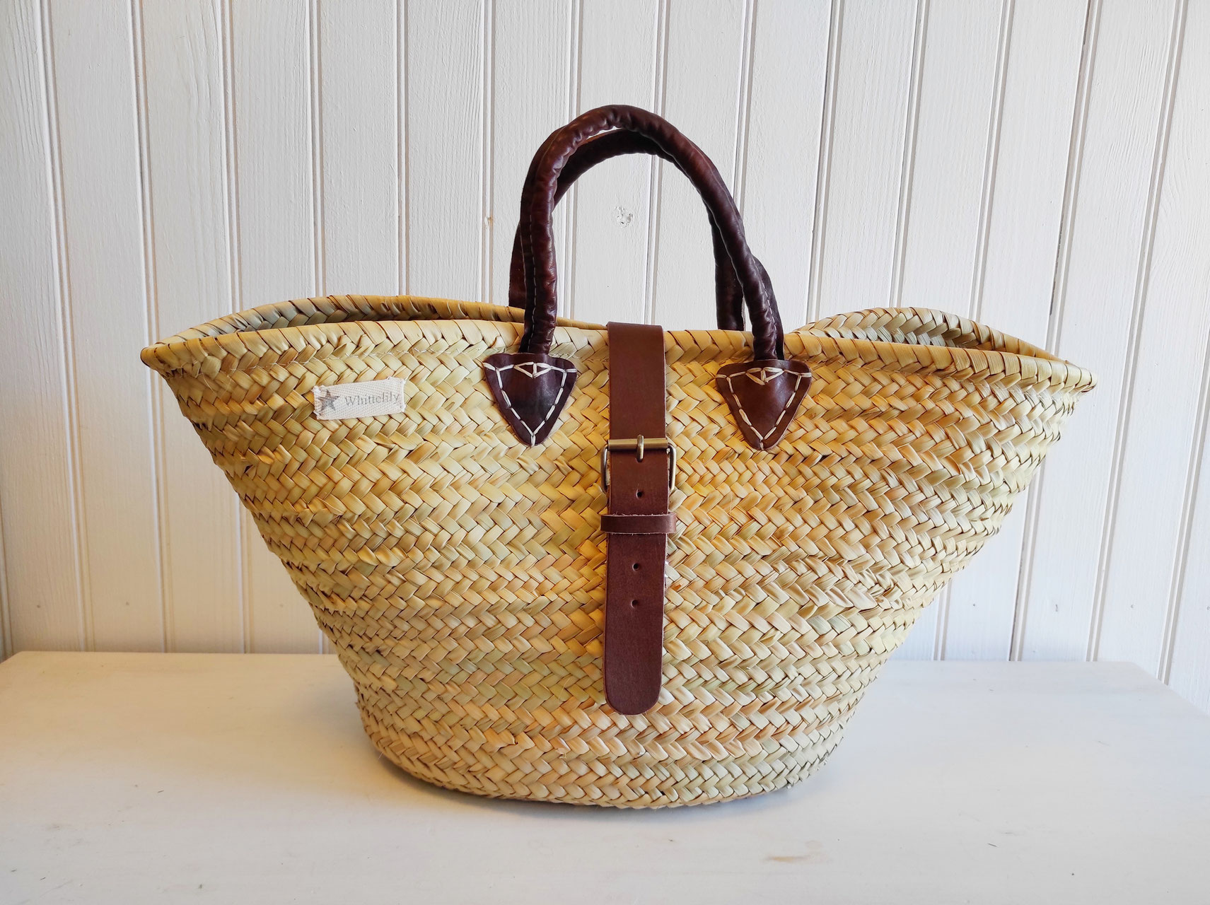 novedades Whittelily capazos de mimbre y palma