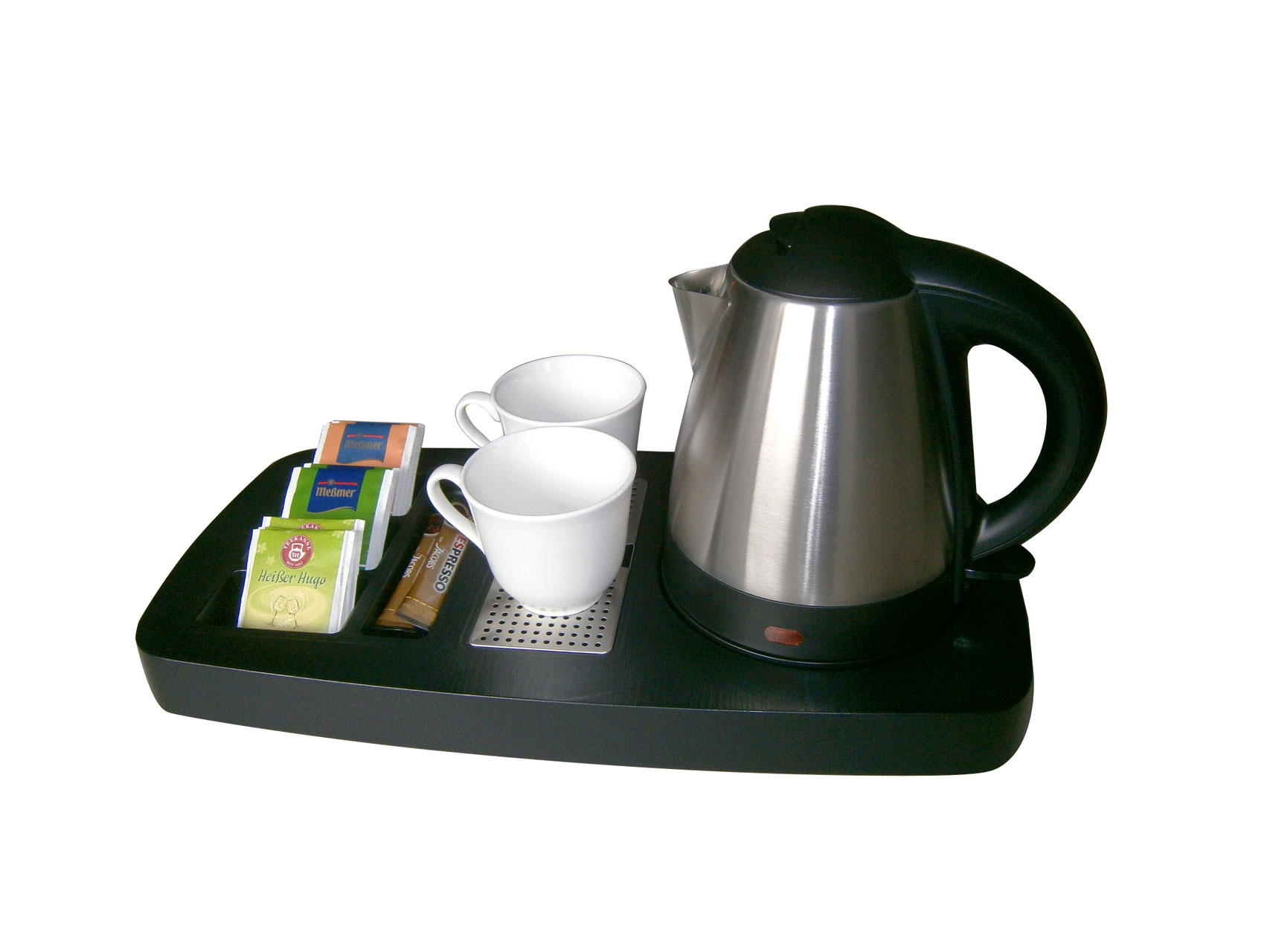 Welcome Tray / Wasserkocher - hotel24.store, hoteleinrichtung