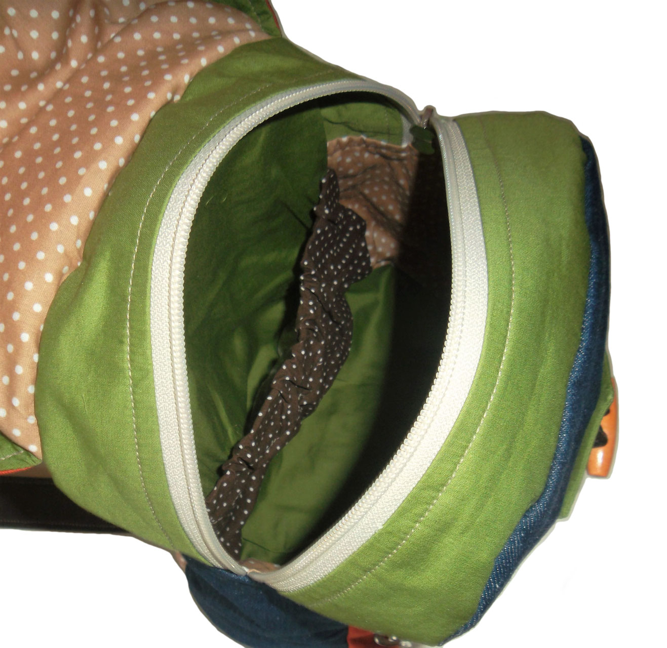 Rucksack mit Waldmotiven - Lotthilde Handmade