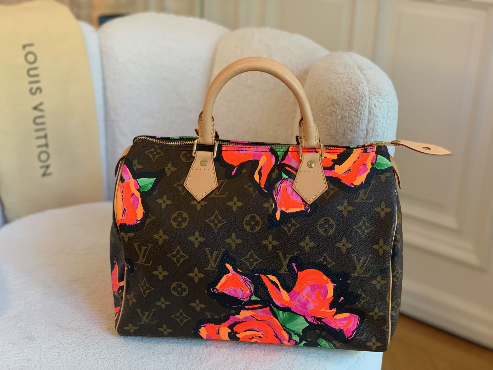 Louis Vuitton Tasche Speedy 30 Roses