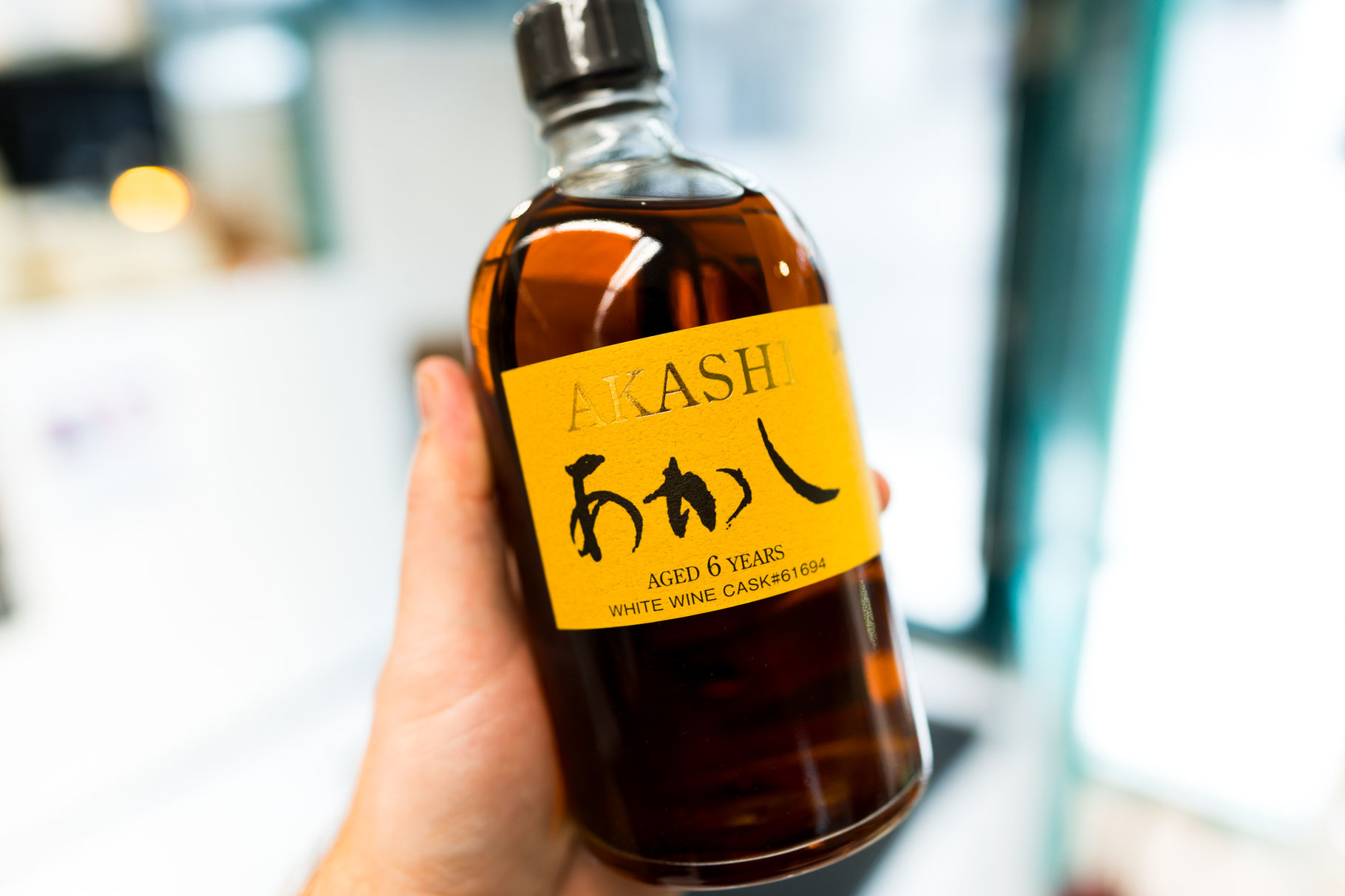 Akashi · White Wine Cask · Single Cask 61694 · Japan Single Malt