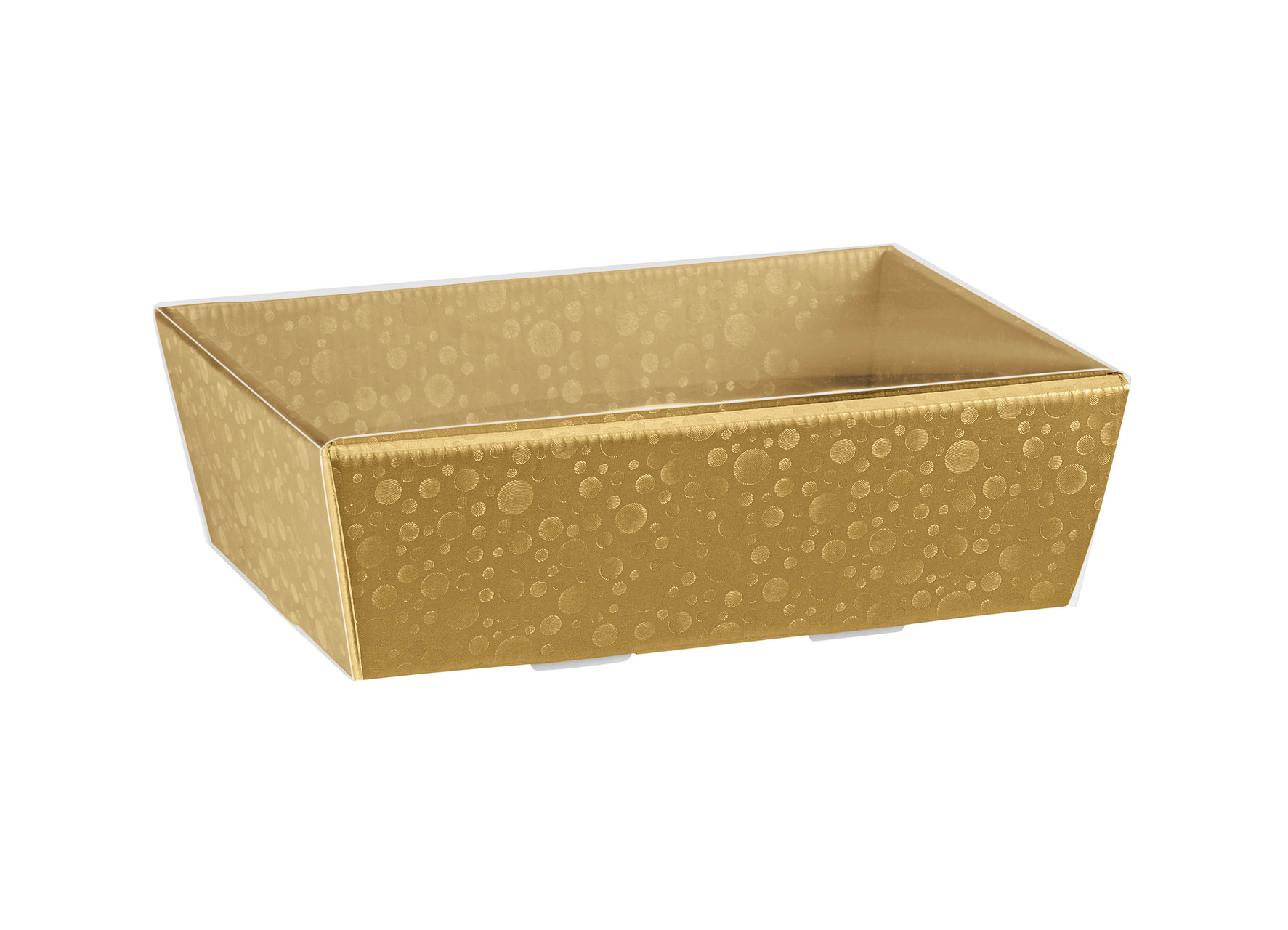 Faltschachtel Aufbewahrung Box Geschenk Verpackung Goldfarben Glänzend Karton 