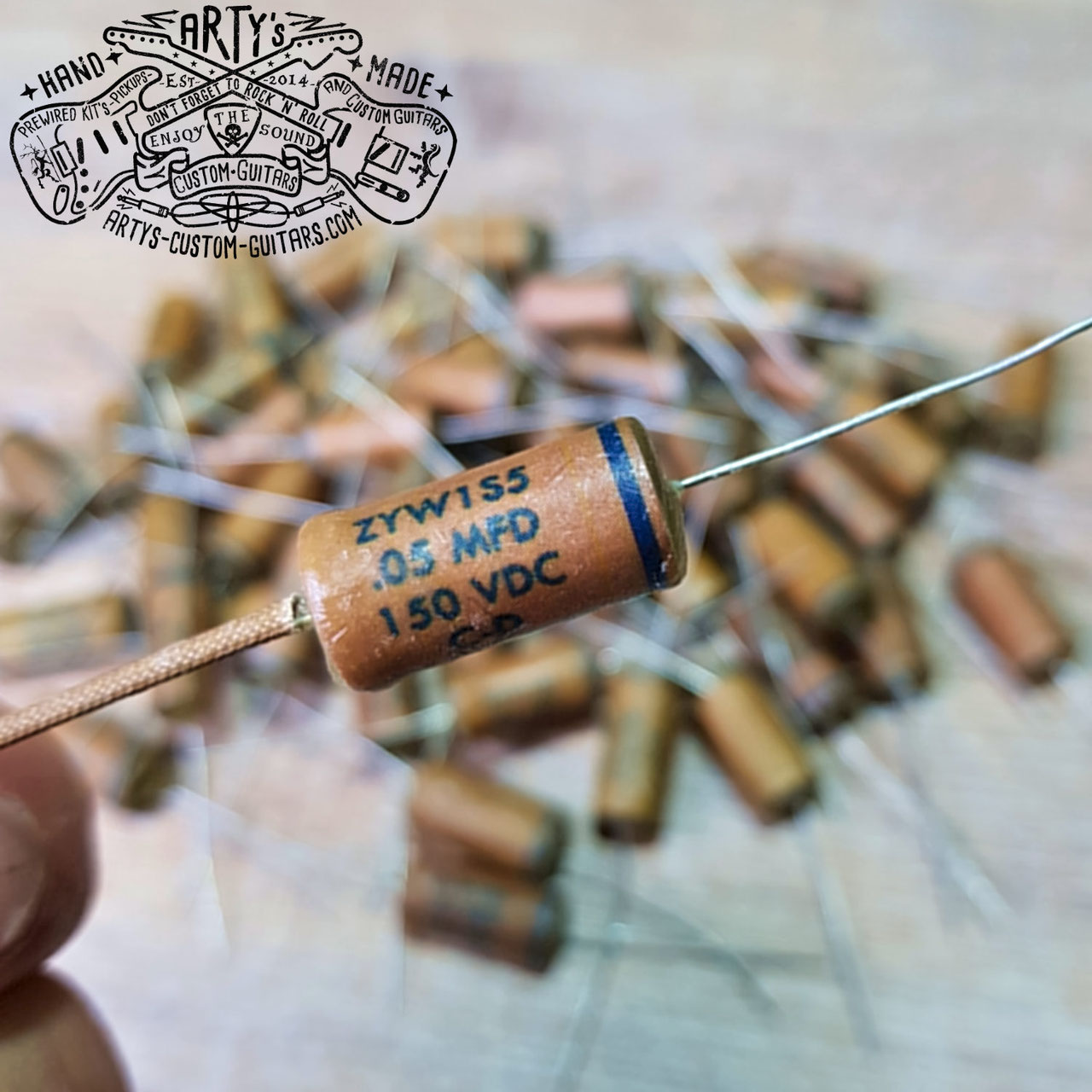 ZYW1S5 0.05 uf GUITAR TONE CAPACITOR ZYW1S5 - Arty's ... b guitar wiring harness 