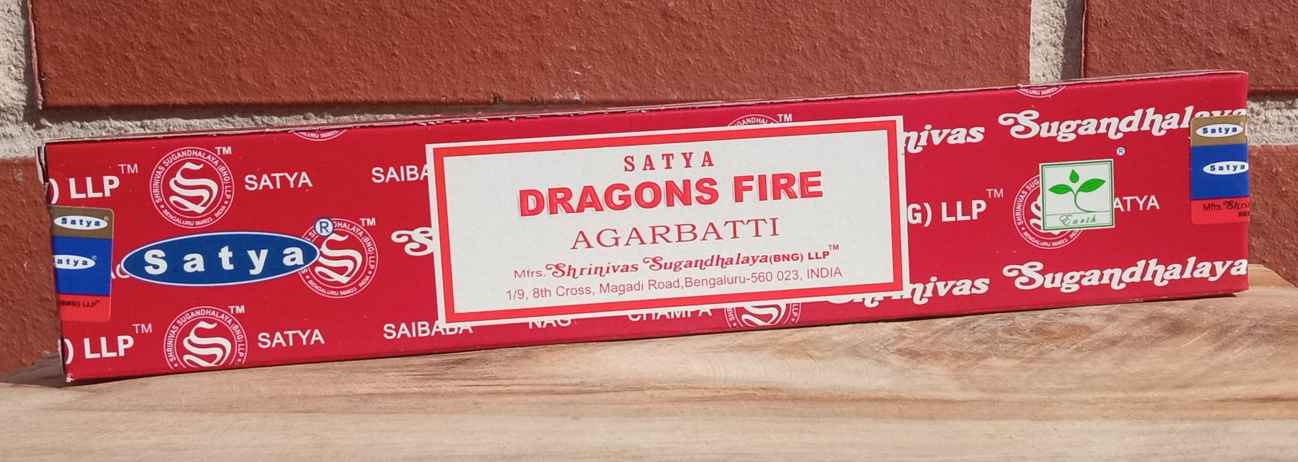 Encens Satya Feu de Dragon Dragon's Fire - Site de santagaia !